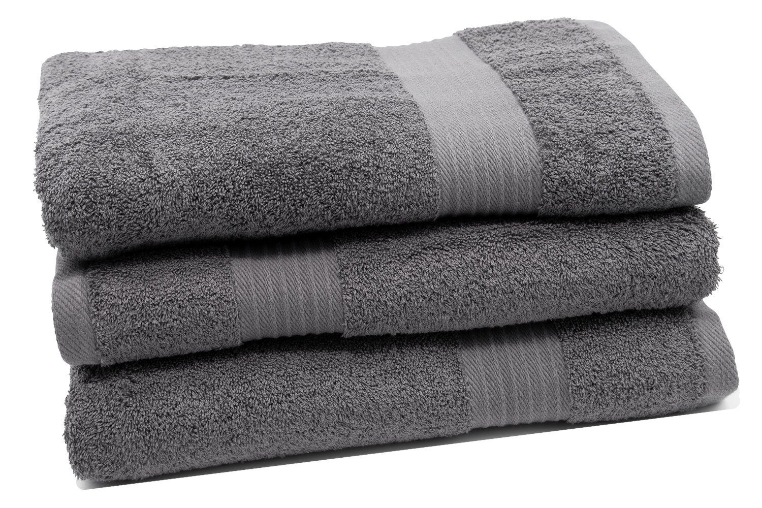 ZOLLNER Duschtücher, Walkfrottier (3-St), 70 x günstig online kaufen