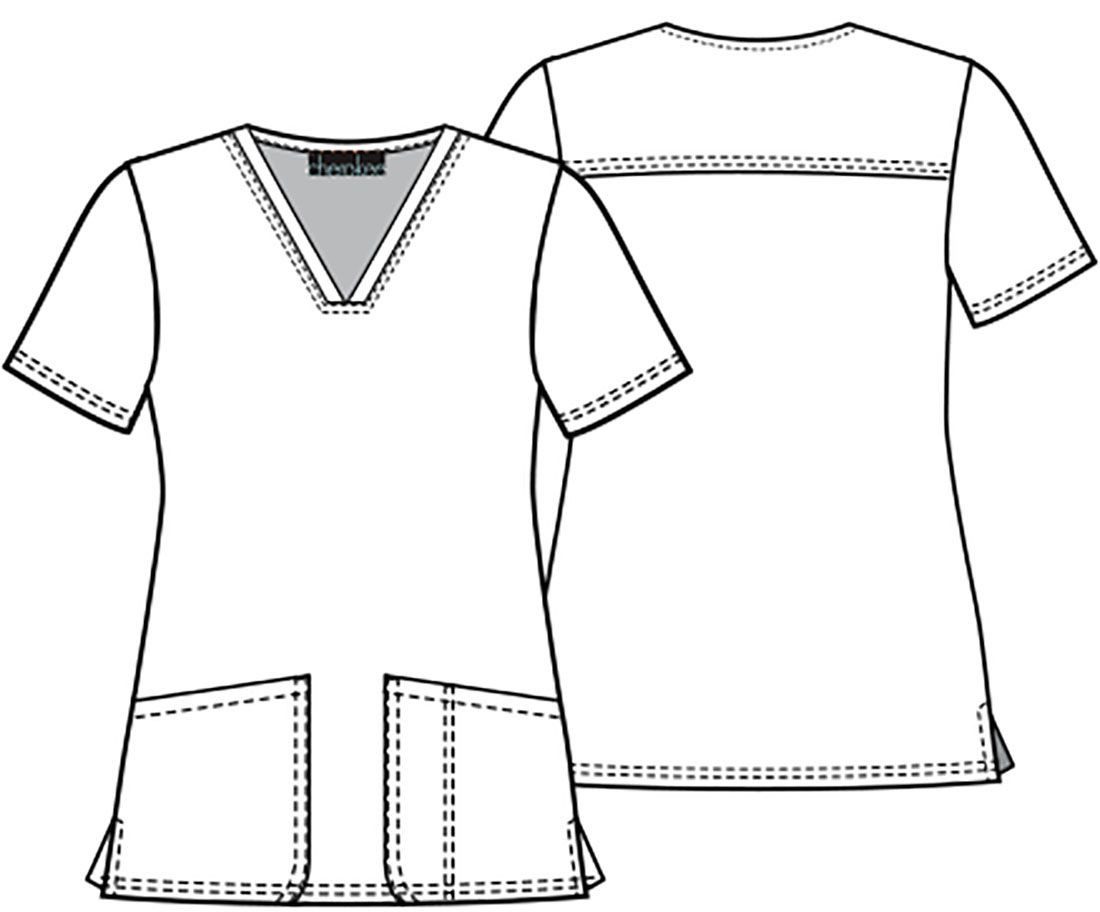 Cherokee Funktionsbluse Bunt bedruckter Damen Kasack "Carnival Critters" Kasack mit Motiv