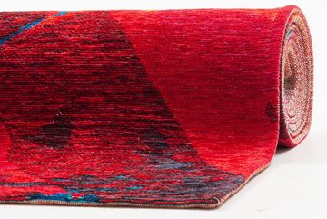 Teppich Keitum 008, Sansibar, rechteckig, Höhe: 3 mm, Flachgewebe, modernes Design, Motiv Gläser & gekreuzte Säbel