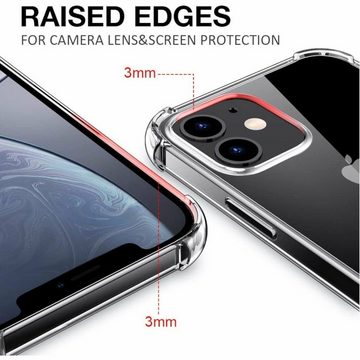 Widmann-Shop Handyhülle Hülle für Apple iPhone 15 Pro Max 15 Plus 15 Pro Case Eckschutz, Wireless Charging kompatibel