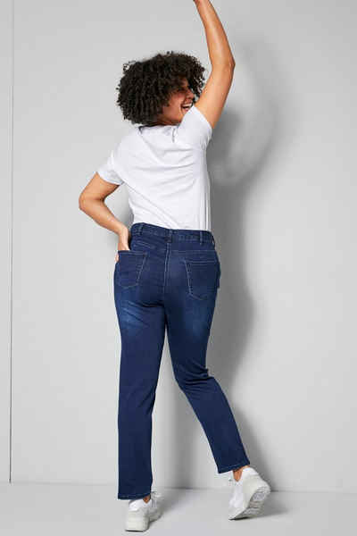 Dollywood Regular-fit-Jeans Shaping-Jeans Powerstretch-Denim 5-Pocket