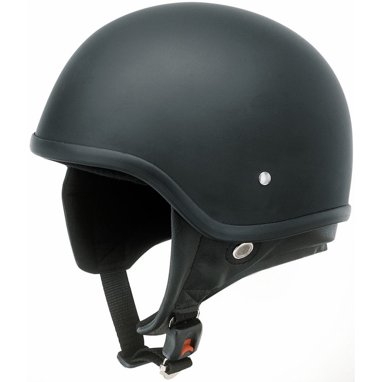Motorradhelm Redbike RB-450 Jethelm Matt-Schwarz
