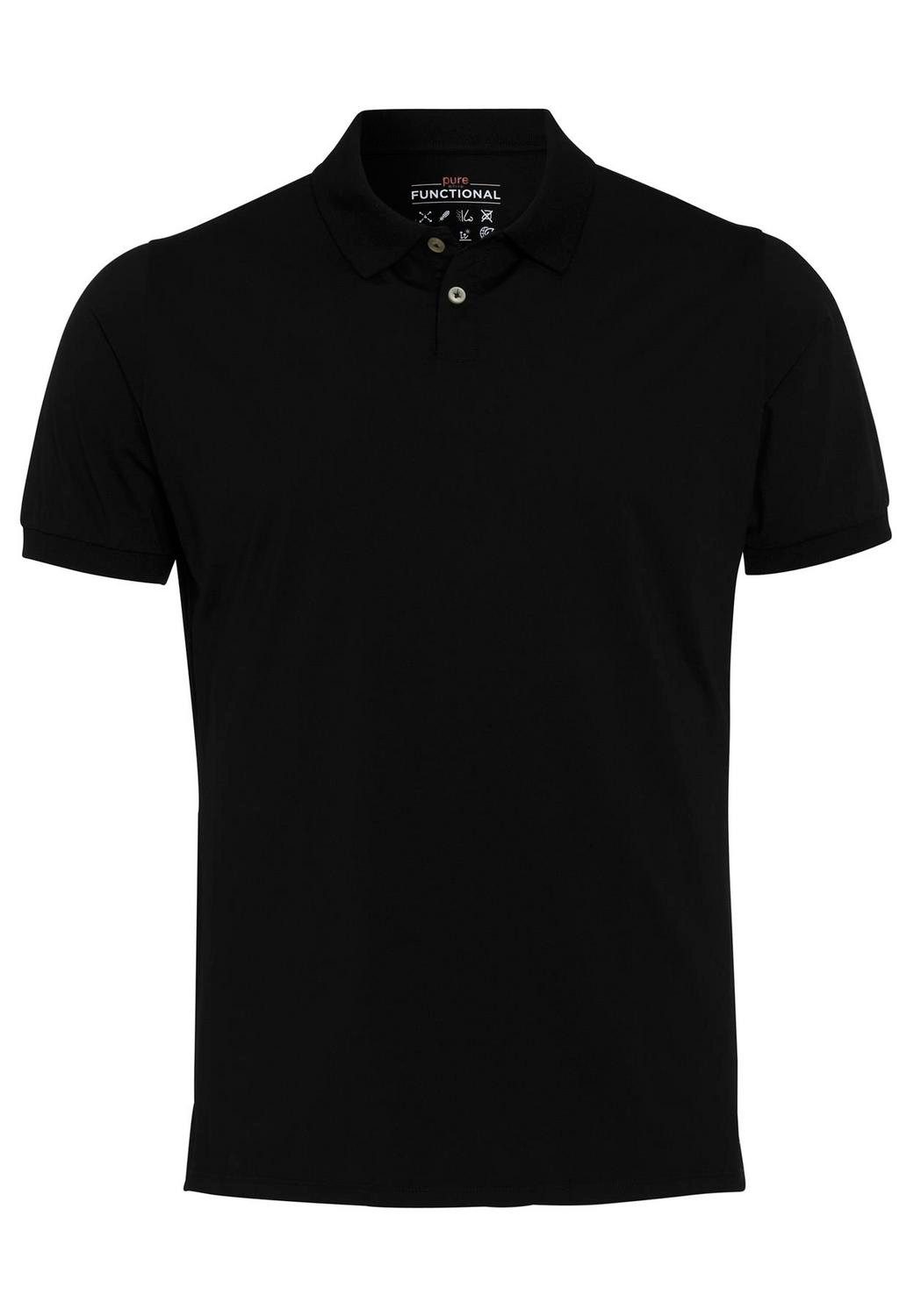 Pure T-Shirt Pure Functional Polo slim fit Halb