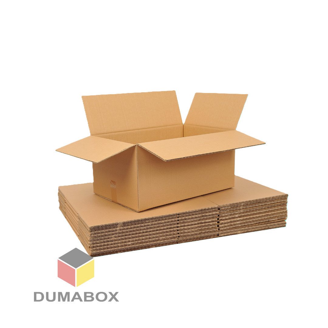 DUMABOX Versandkarton 600x600x350 Karton Faltkarton 60x60x35 2-wellig DHL Paket