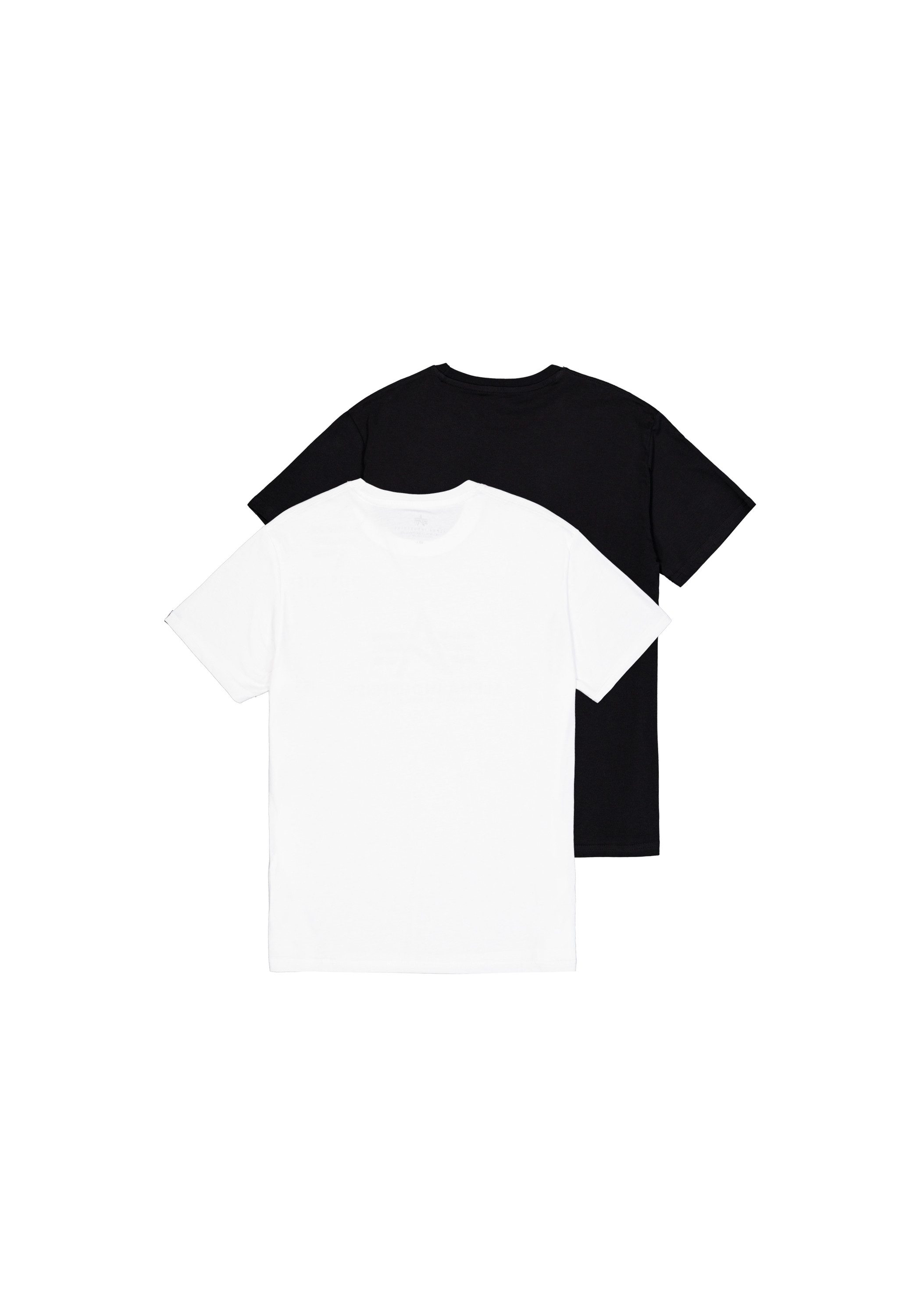 Alpha Industries T-Shirt Alpha Label T-Shirt 2 Pack günstig online kaufen