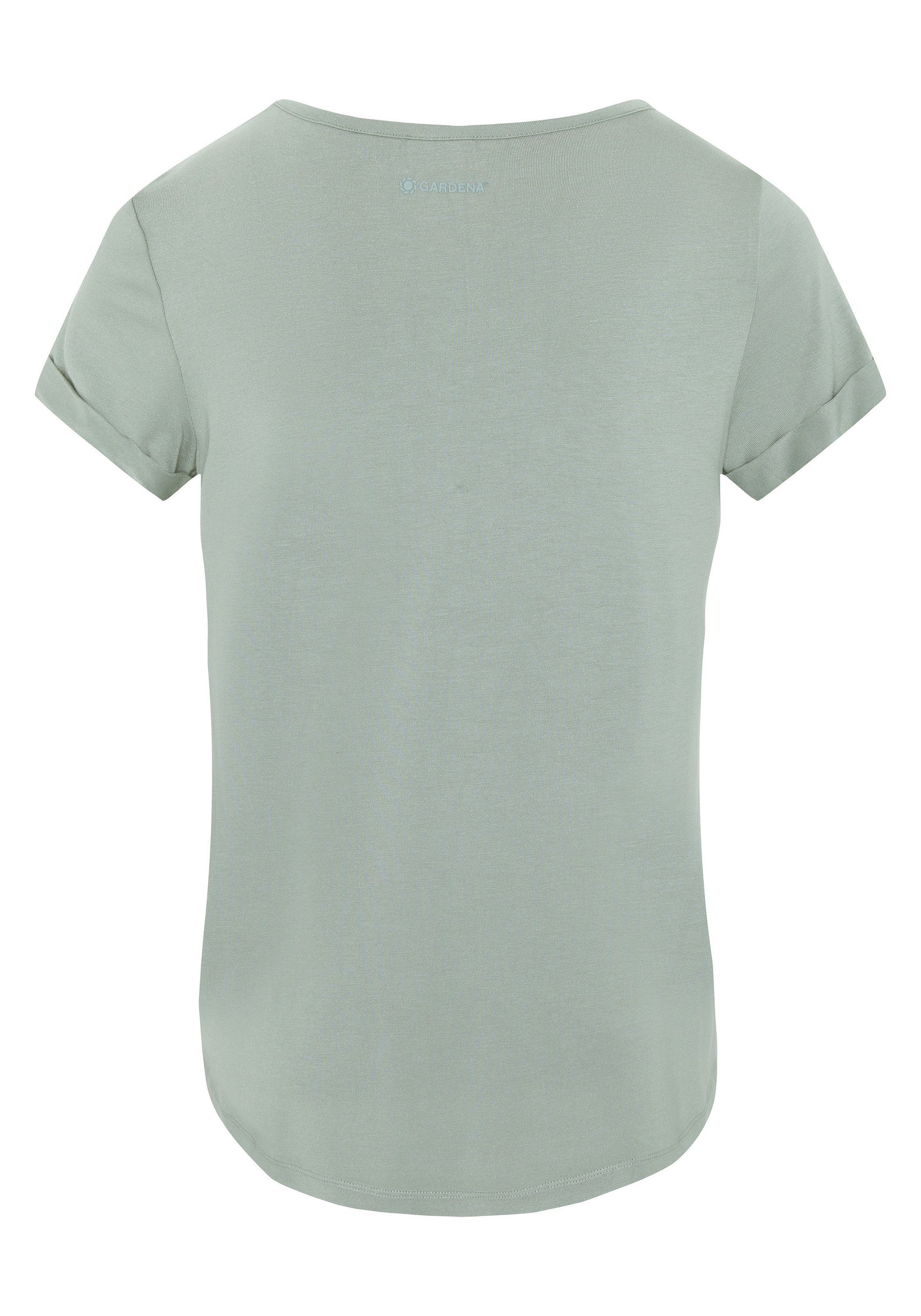 GARDENA T-Shirt mit PASSIONATE GARDENER Schriftzug (1, 1-tlg) günstig online kaufen