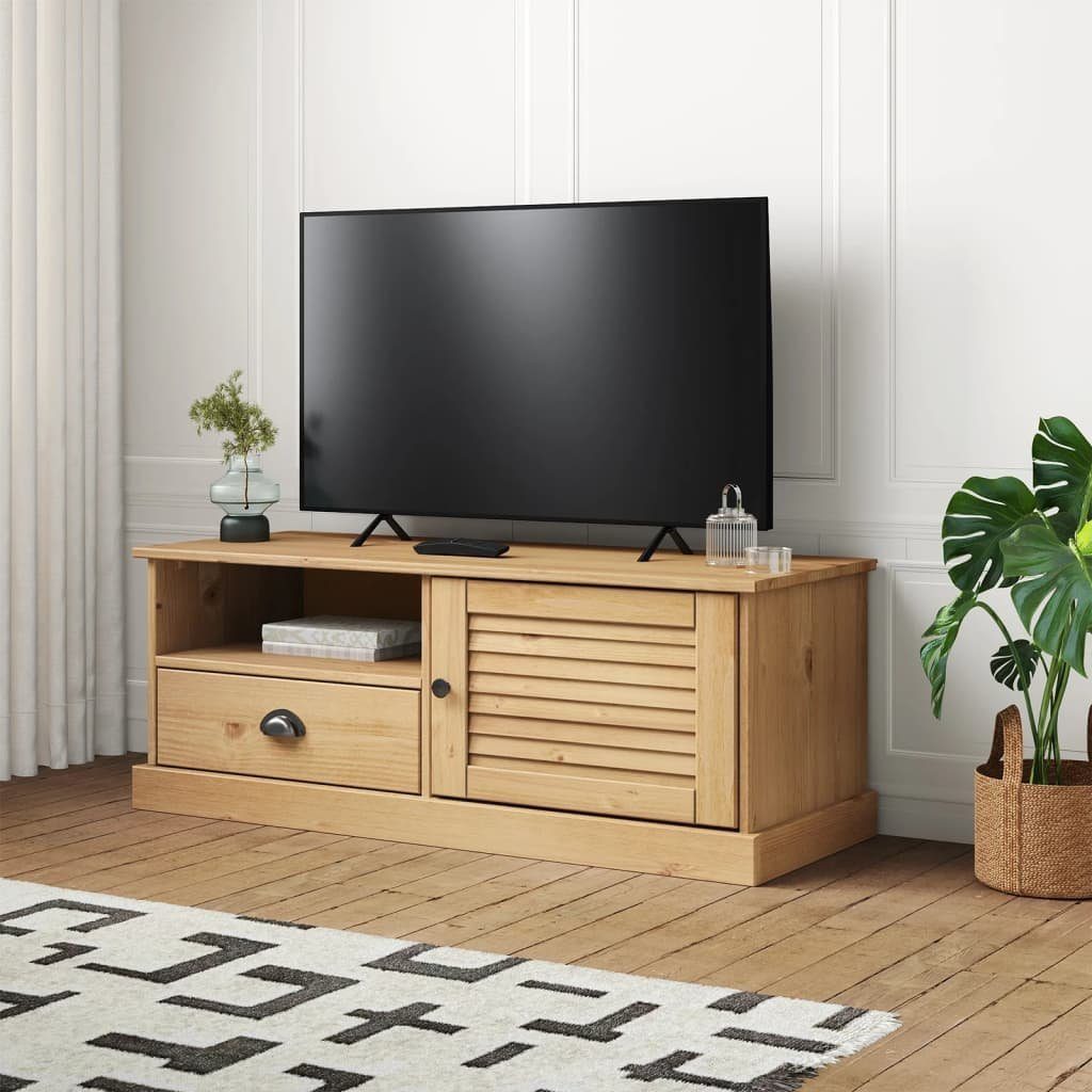 vidaXL TV-Schrank TV-Schrank VIGO 106x40x40 cm Massivholz Kiefer (1-St)