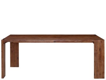 loft24 Esstisch Marion, aus Akazie Massivholz im Landhausstil, erhältlich in 2 Farbvarianten