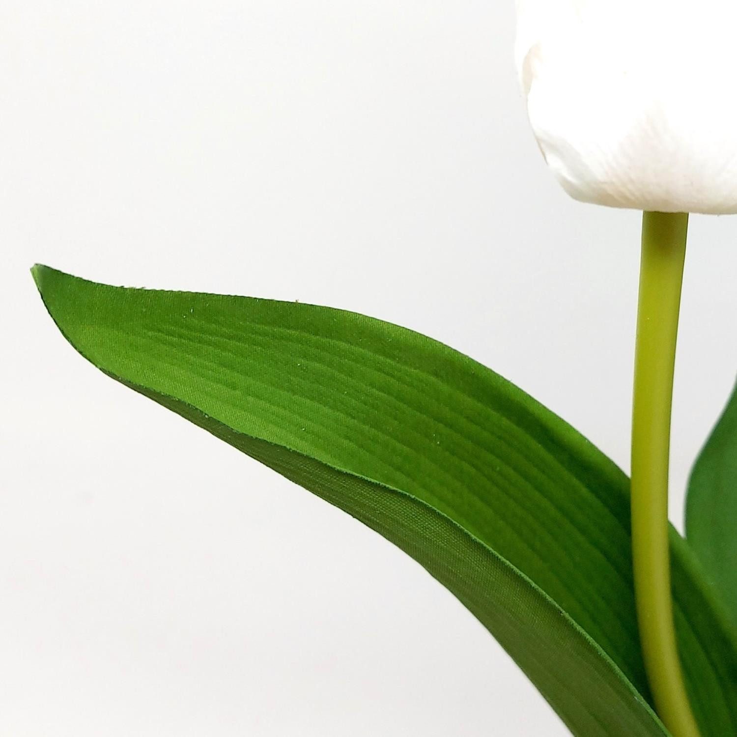 Kunstblume Tulpe, DPI, Höhe 35 cm, Farbe: Weiß