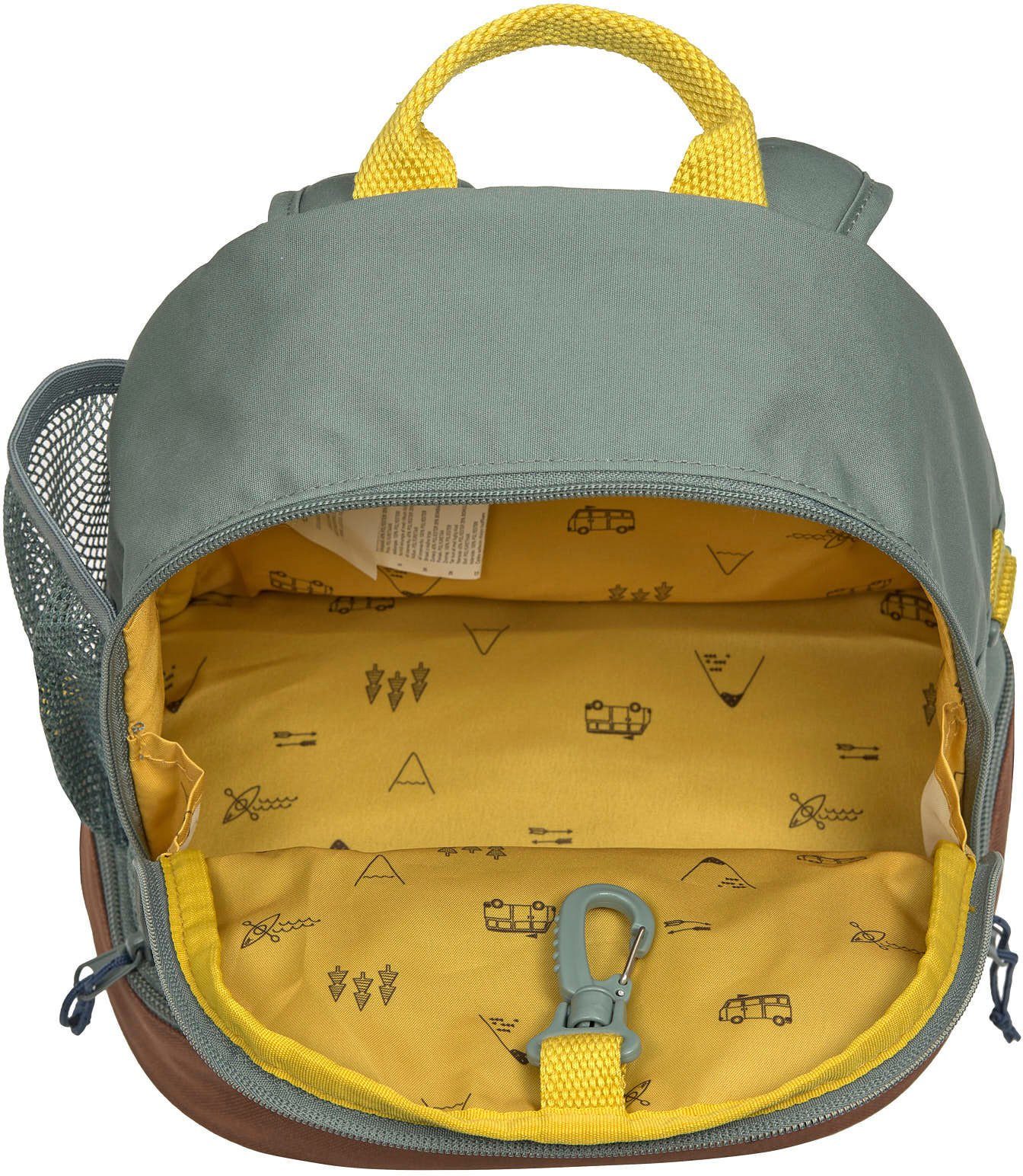 LÄSSIG Kinderrucksack Adventure, Bus, Mini Backpack, PETA-approved vegan