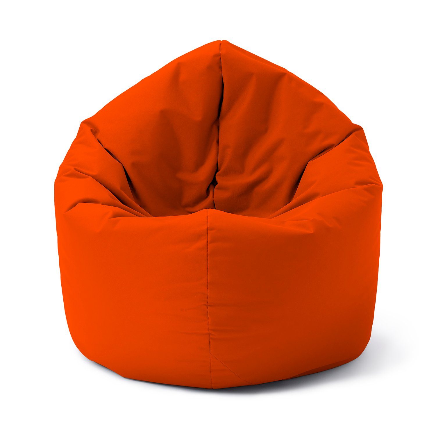 Lumaland Sitzsack In-& Outdoor Sitzkissen Bean Bag, XXL 300L Gaming Lounge 75x120x75 orange | Sitzsäcke