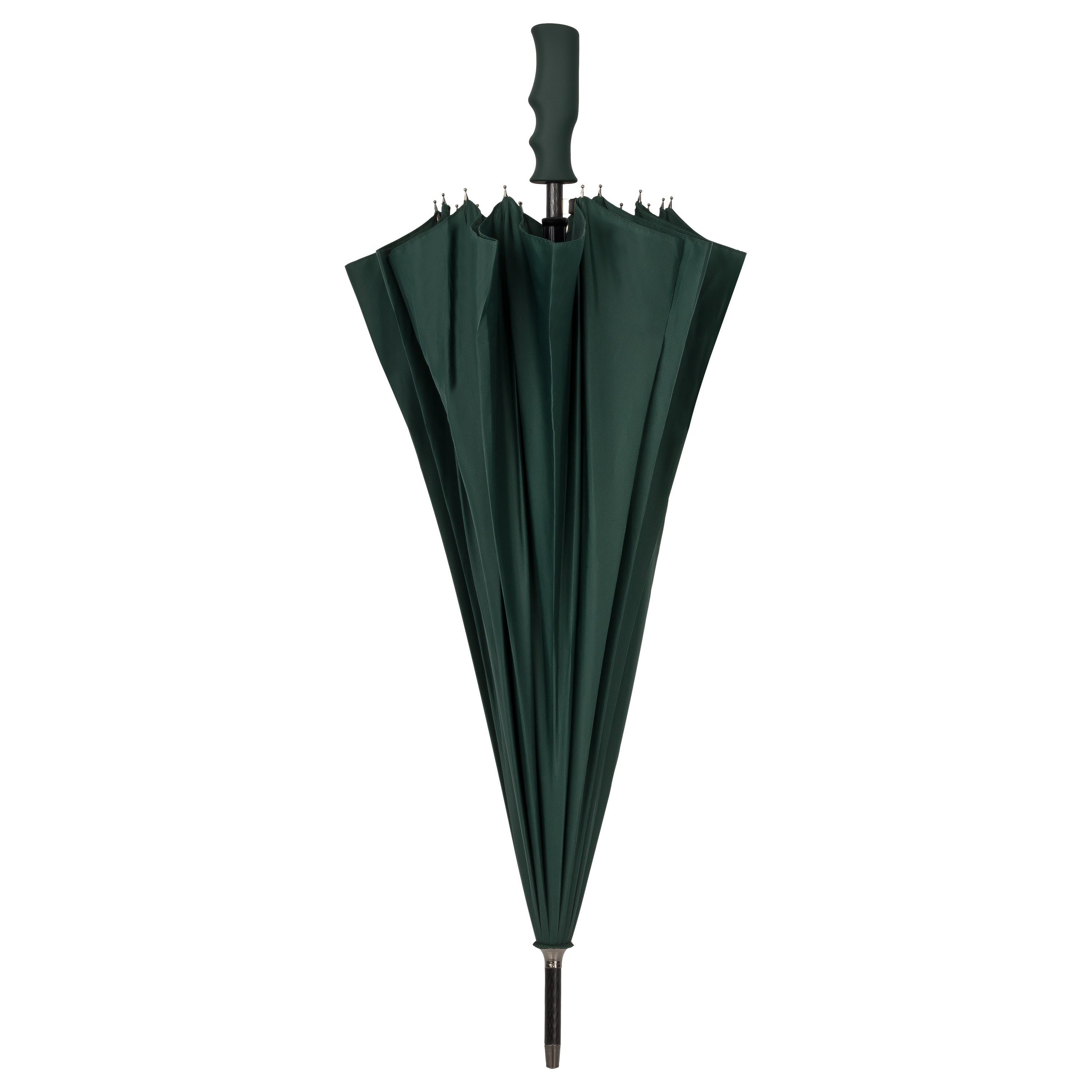 Blau Regenschirm XL 115cm automatischer Taschenschirm Auf-Zu-Automatik sturmsicher Doppeldach Windproof Partnerschirm groß stabil Farbe 