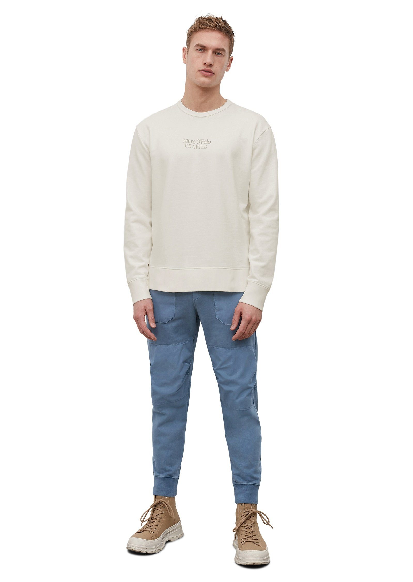 Terry-Sweat-Qualität in Marc softer O'Polo Sweatshirt