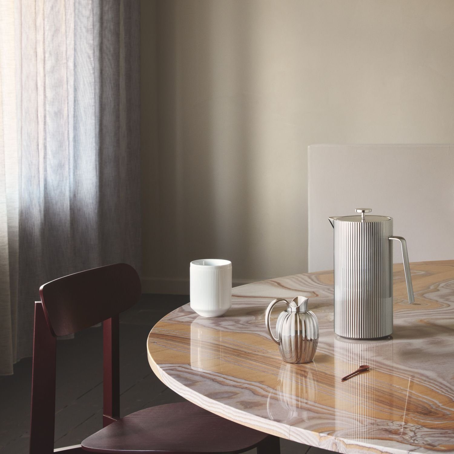 Georg Jensen French Press Kanne, 1000l Kaffeekanne