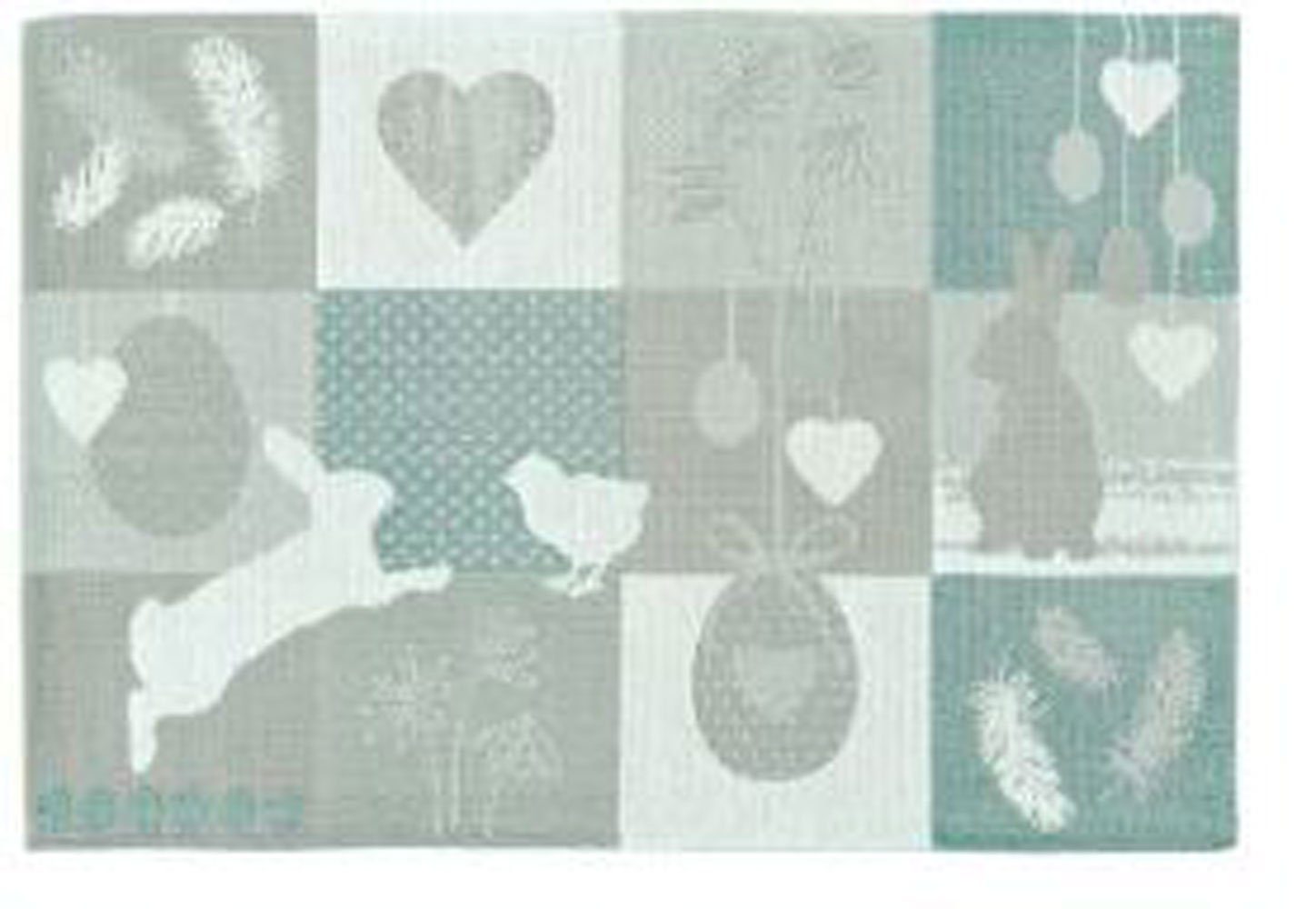 Annimuck Platzset SANDER * 2 Столовые наборы Gobelin HAPPY EASTER mint