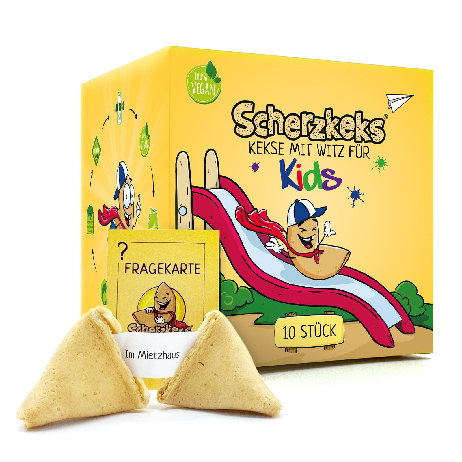 Scherzkeks Kekse Kids 10er Box, 1 x 70 g, 10 St. (Packung, 10er)