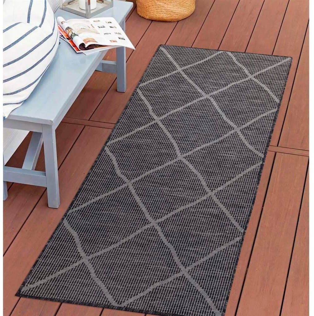 Carpet City Outdoorteppich PALM 3075, rechteckig, Höhe: 5 mm, Läufer, Wette günstig online kaufen
