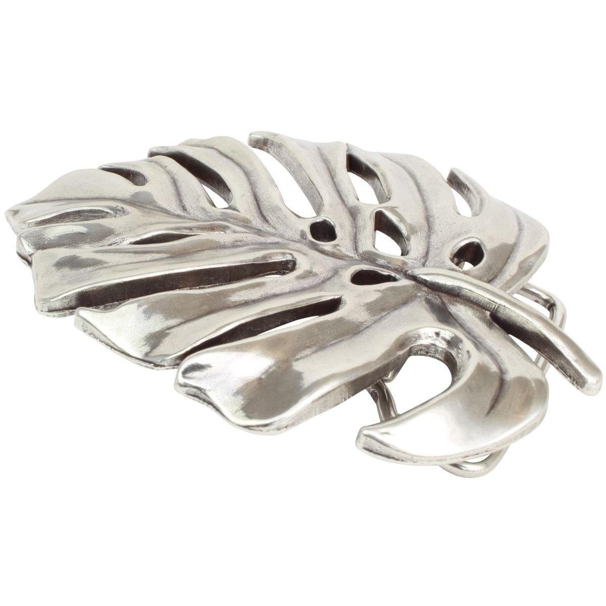 BELTINGER Gürtelschnalle Leaf 4,0 cm - Buckle Wechselschließe Gürtelschließe 40mm - Gürtel bis (1-St)