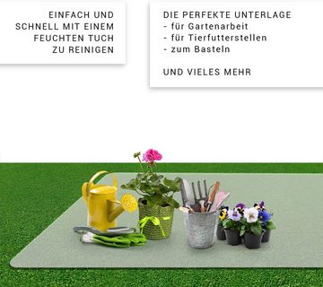 ROXUS Bodenschutzmatte Bodenschutzmatte Motiv, Bodenschutz, 4 Motive, umweltfreundlich & 100% recyclingfähig