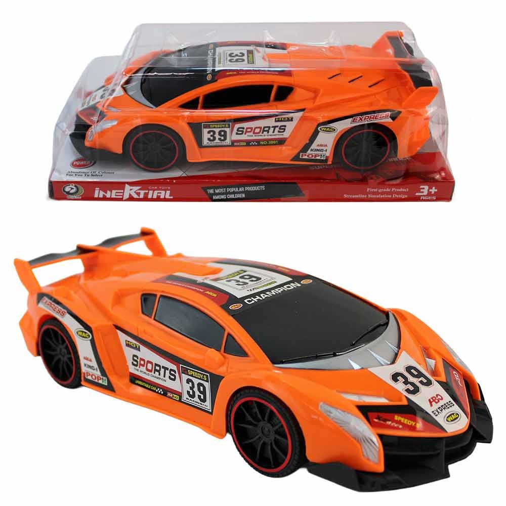 Jonotoys Spielzeug-Auto Spielzeug Sportwagen mit Rückzug - ca. 27 cm, (1-tlg)