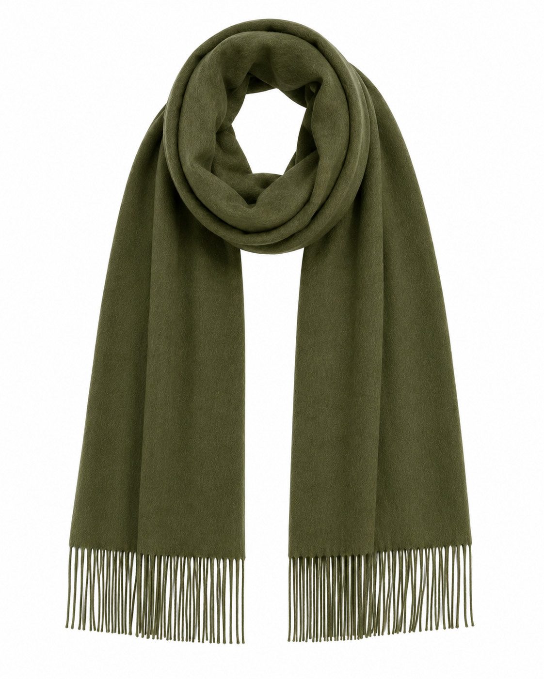 ITALY VIBES Pashmina - Fransenschal unifarben - weicher Kaschmirschal für Sie und Ihn, UNISEX für Sie & Ihn / Maße: 200 cm x 70 cm