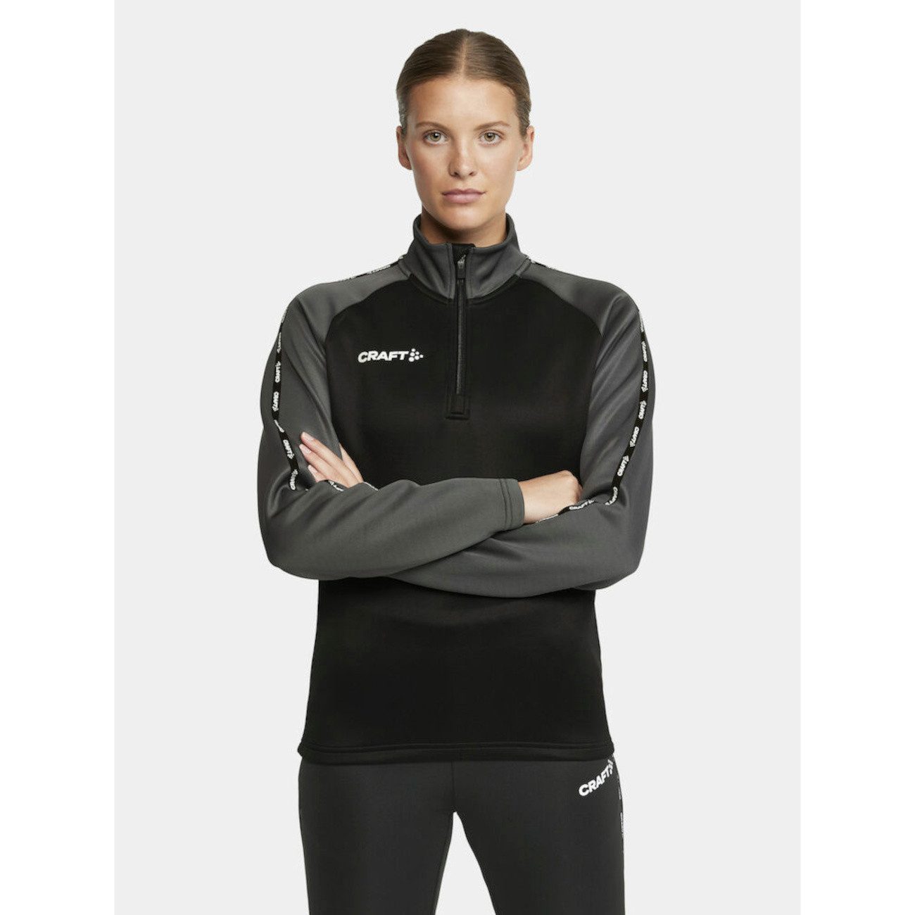 Craft Langarmshirt Craft Damen Trainingstrikot SQUAD 2.0 HALF ZIP W 1912732