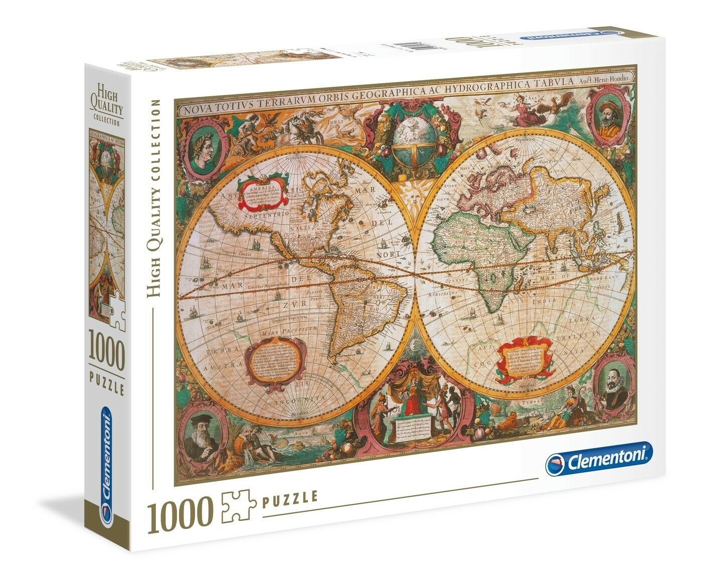 Clementoni® Steckpuzzle »High Quality Collection Puzzle "Alte Karte