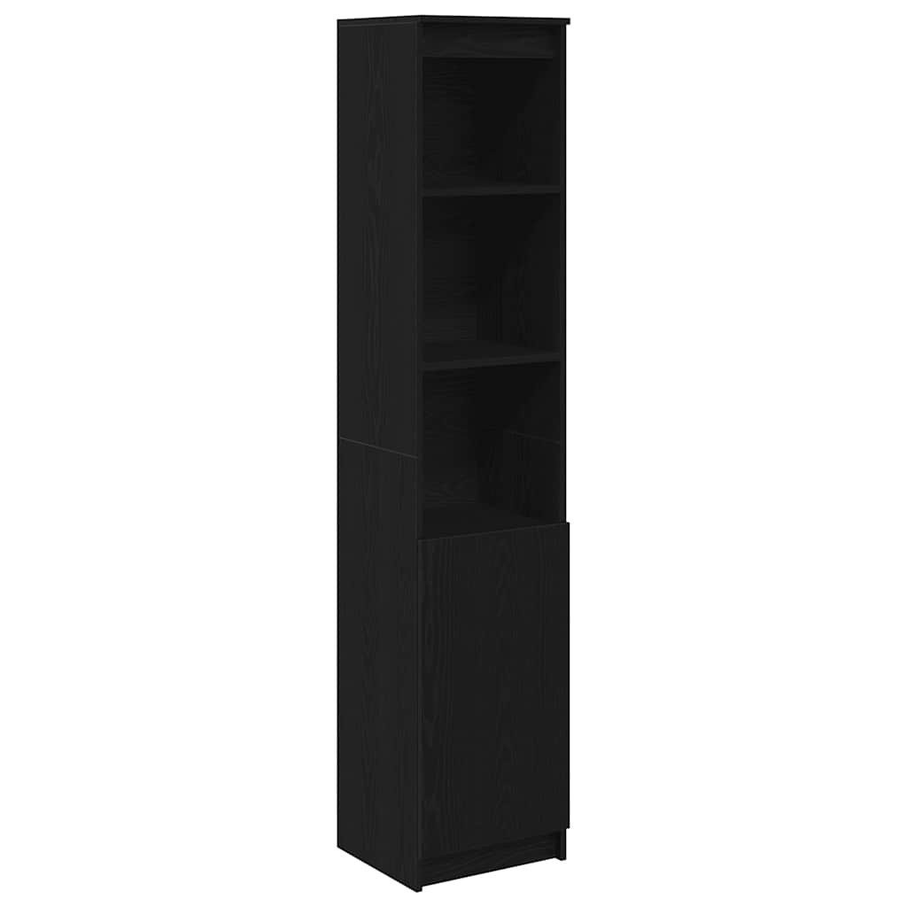 vidaXL Highboard Highboard Schwarz Eichen-Optik 37,5x35x180 günstig online kaufen