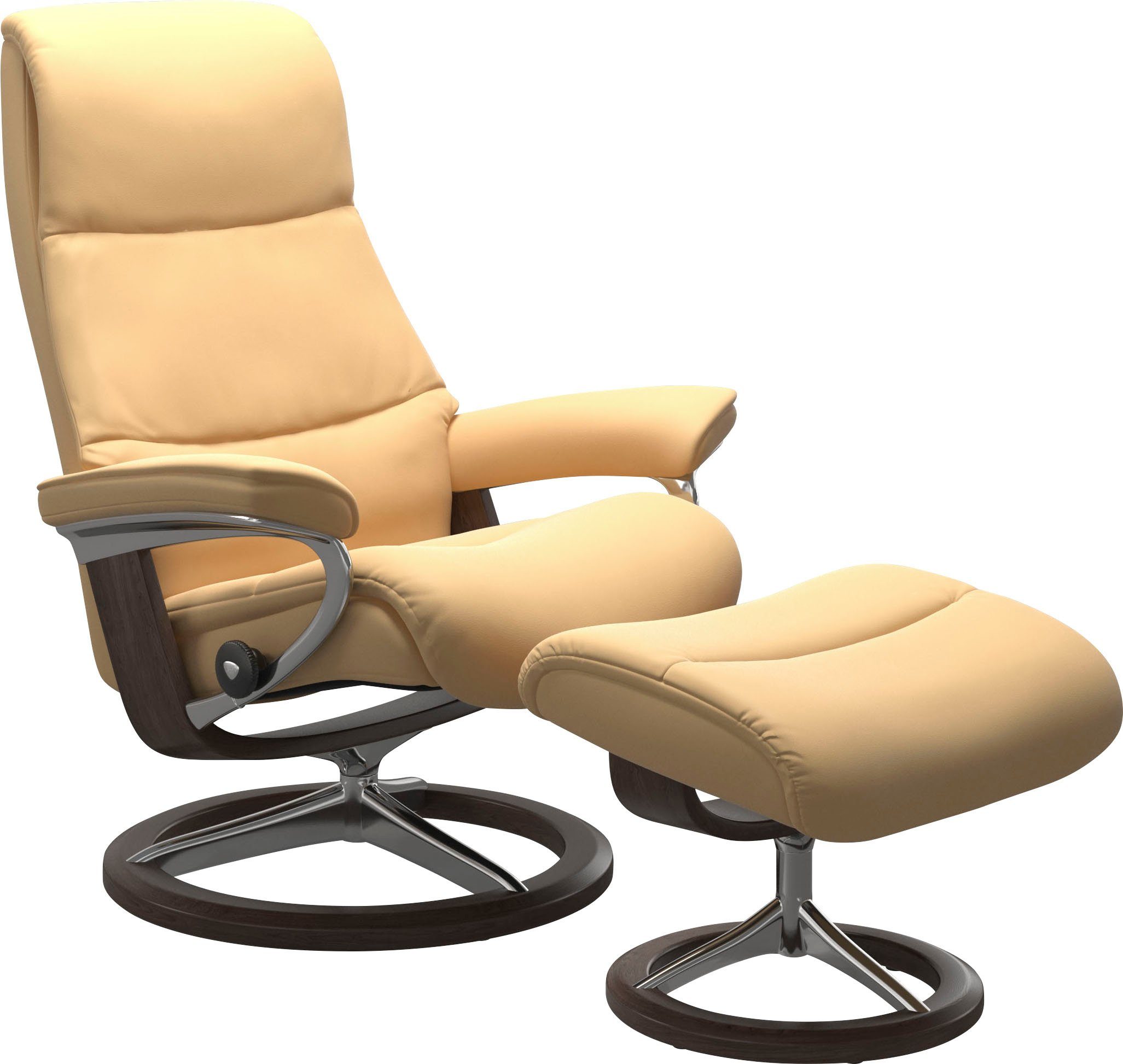 Stressless® Relaxsessel View, mit Signature Base, Größe L,Gestell Wenge | Funktionssessel