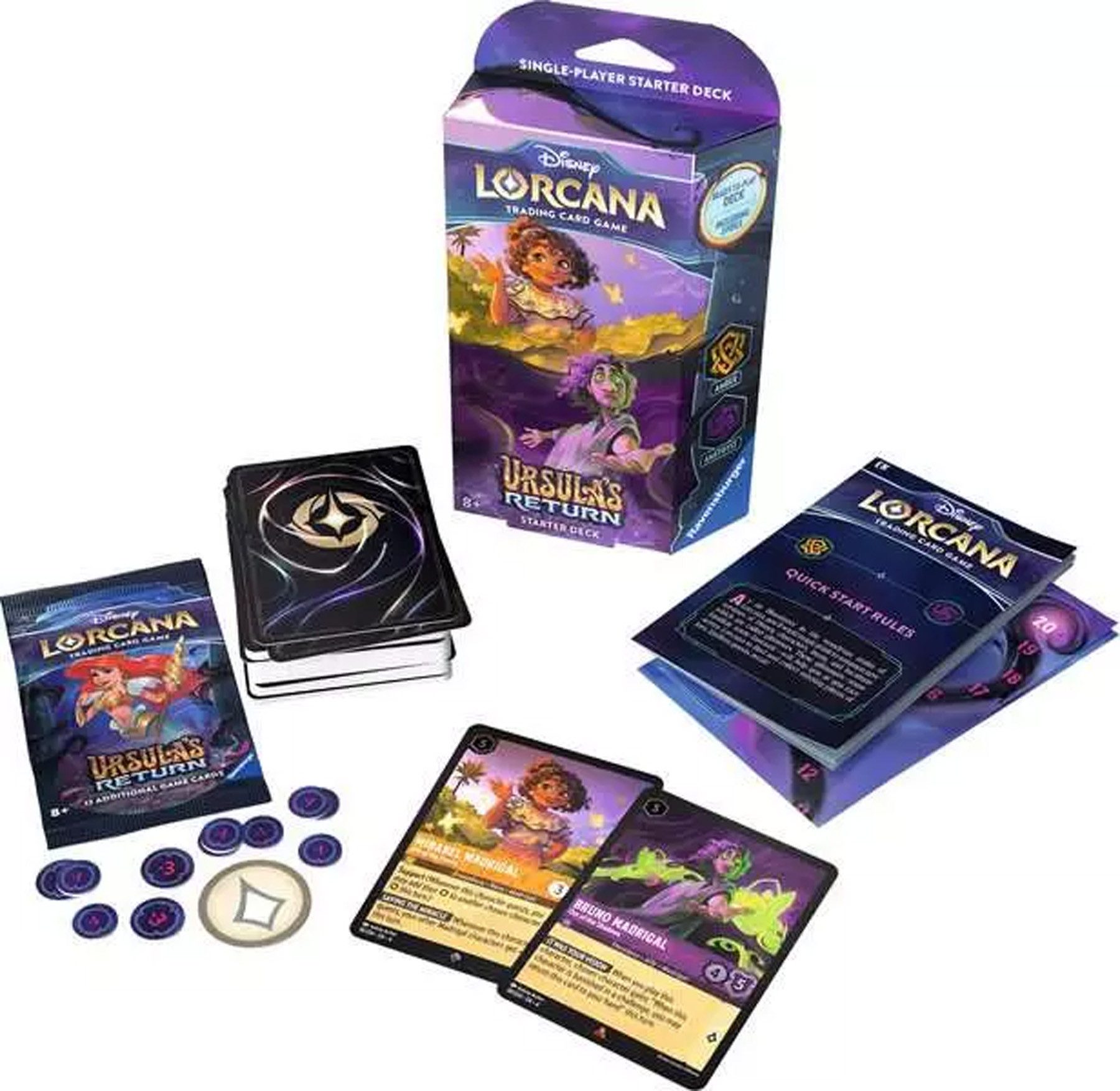 Ravensburger Sammelkarte Ursula's Rückkehr - Deck Amber and Amethyst (EN)