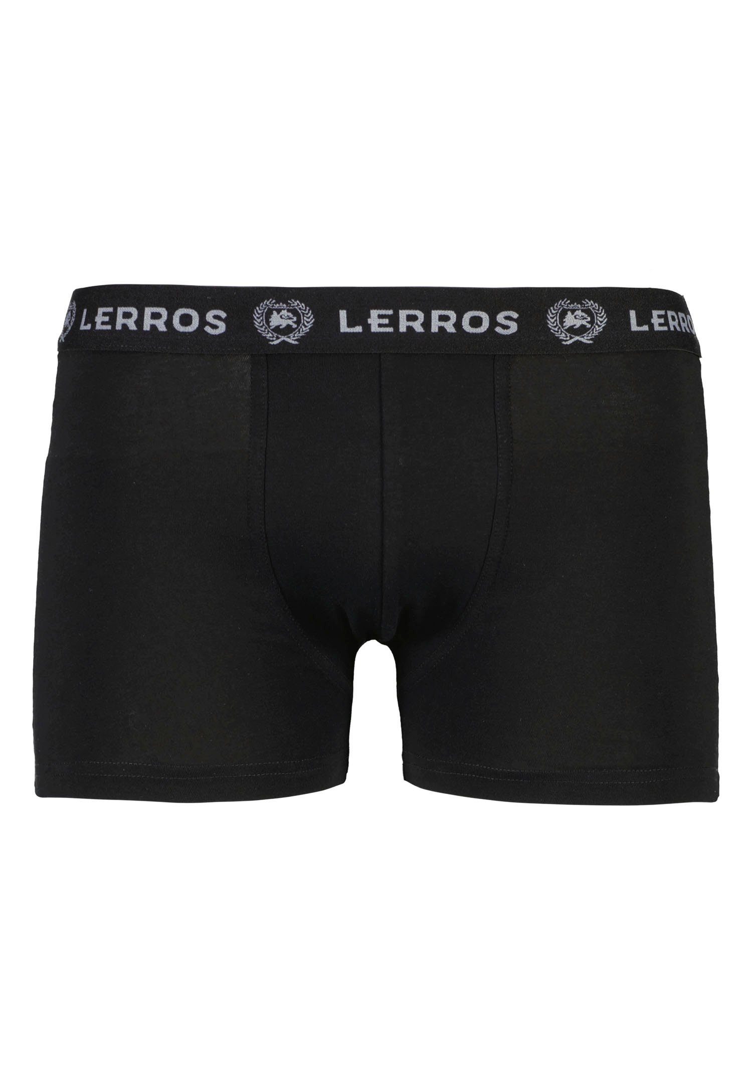 LERROS Boxershorts (Packung, 3er-Pack) schwarz