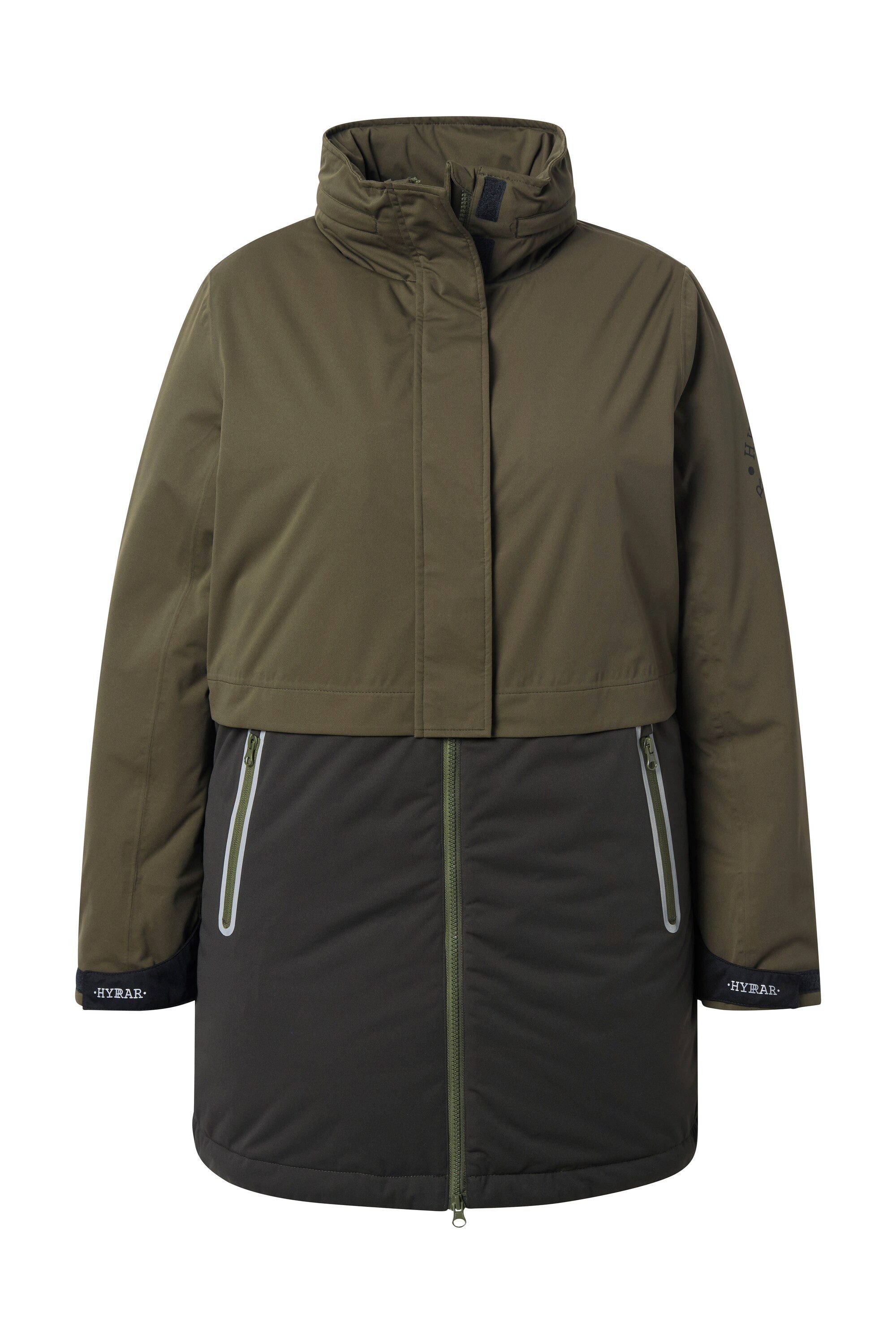 Ulla Popken Wintermantel HYPRAR Funktionsmantel wasserdicht Kapuze günstig online kaufen