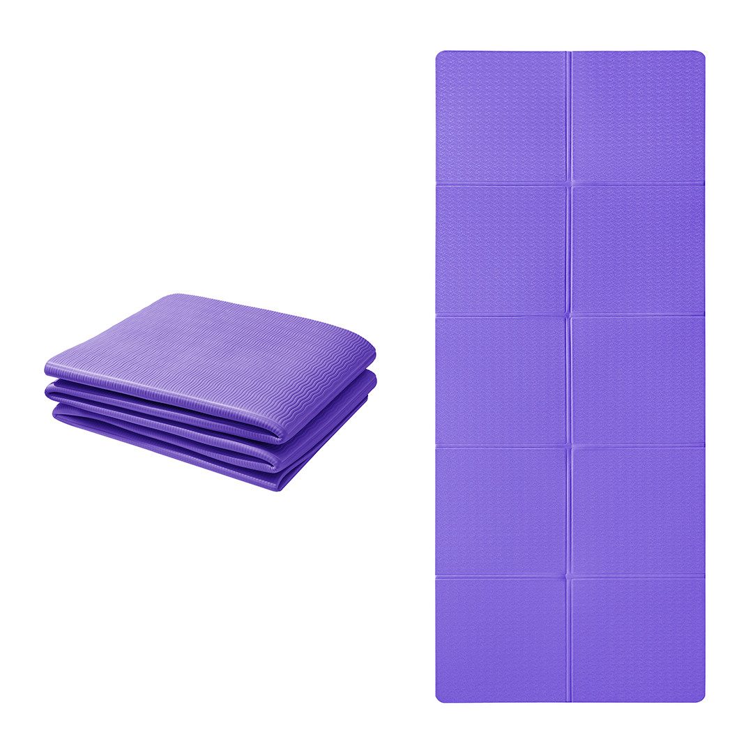 Good Nite Fitnessmatte Fitnessmatte Faltbare rutschfest tragbar Yogamatte leicht, Klappbar, 183 x 61 x 0,6 cm (L x B x H)