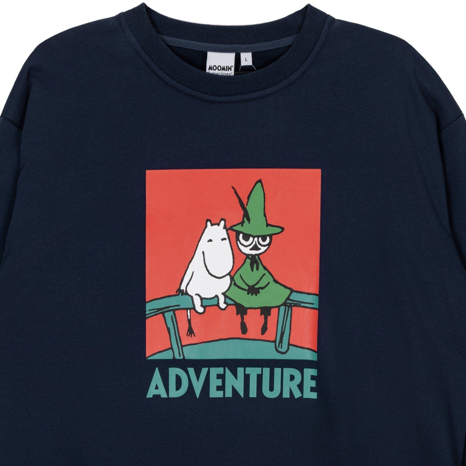 Moomin by Martinex Sweatshirt Martinex Moomin Adult Sweatshirt „Unto“ Adventure – Dark Blue