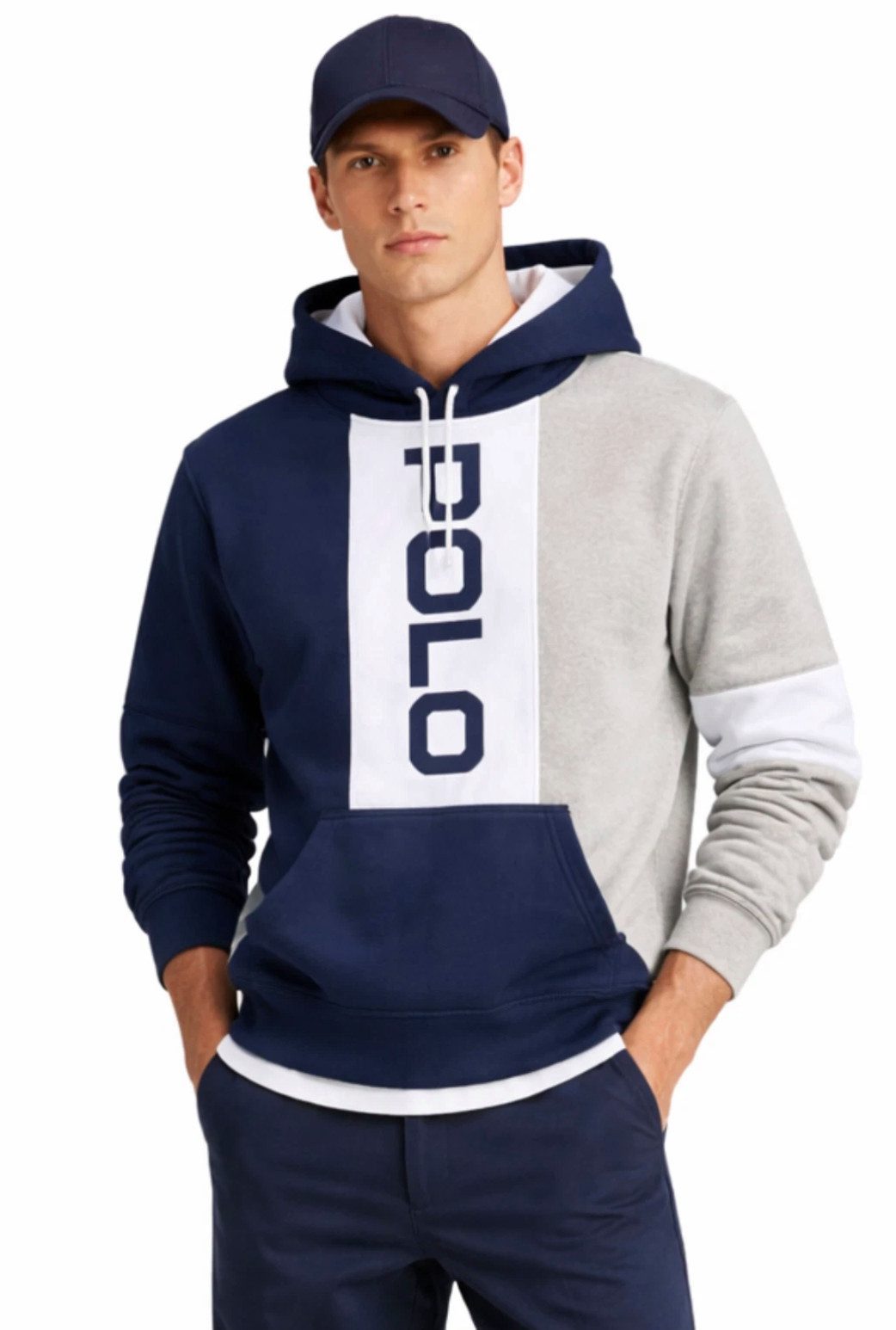 Polo Ralph Lauren Kapuzensweatshirt Hoodie Sweater Kapuzen Sweatshirt Pulli sofortige Authentifizierung über einen QR-Code