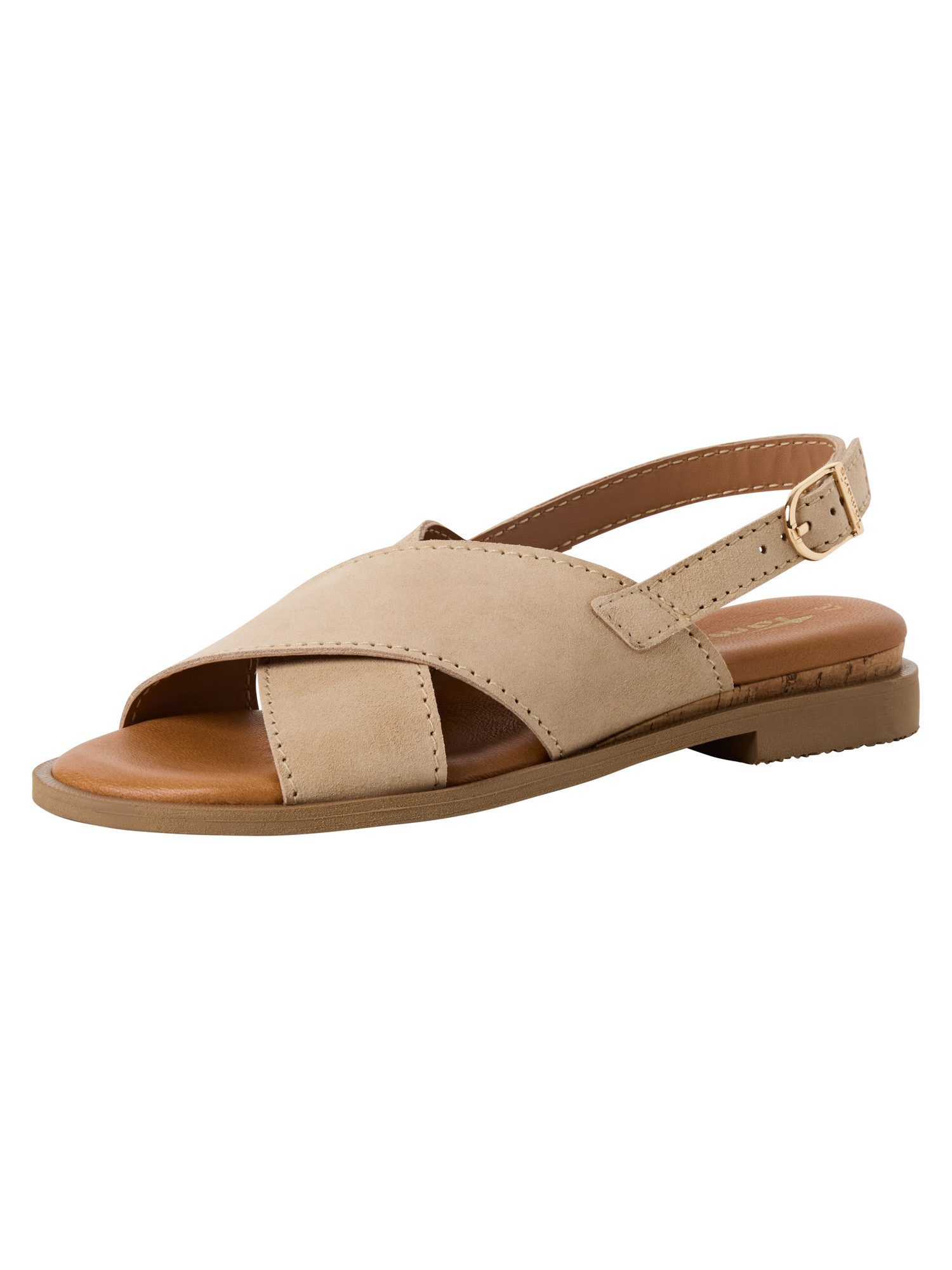 TOUCH-IT aus Leder Blockabsatz 1-28102-44 Sandale