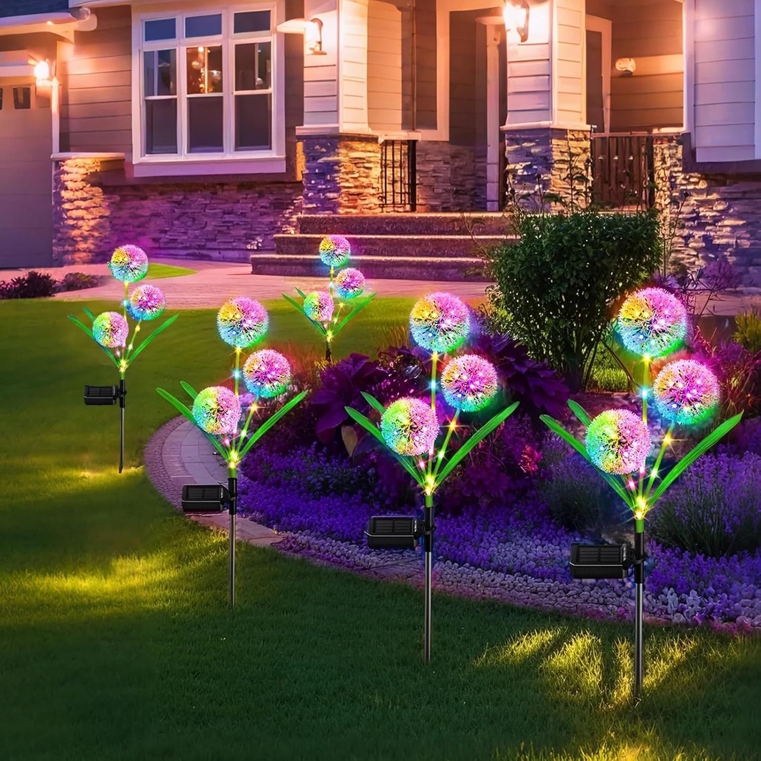 BlingBin LED Gartenleuchte Solarlampen Solarleuchten Garten günstig online kaufen