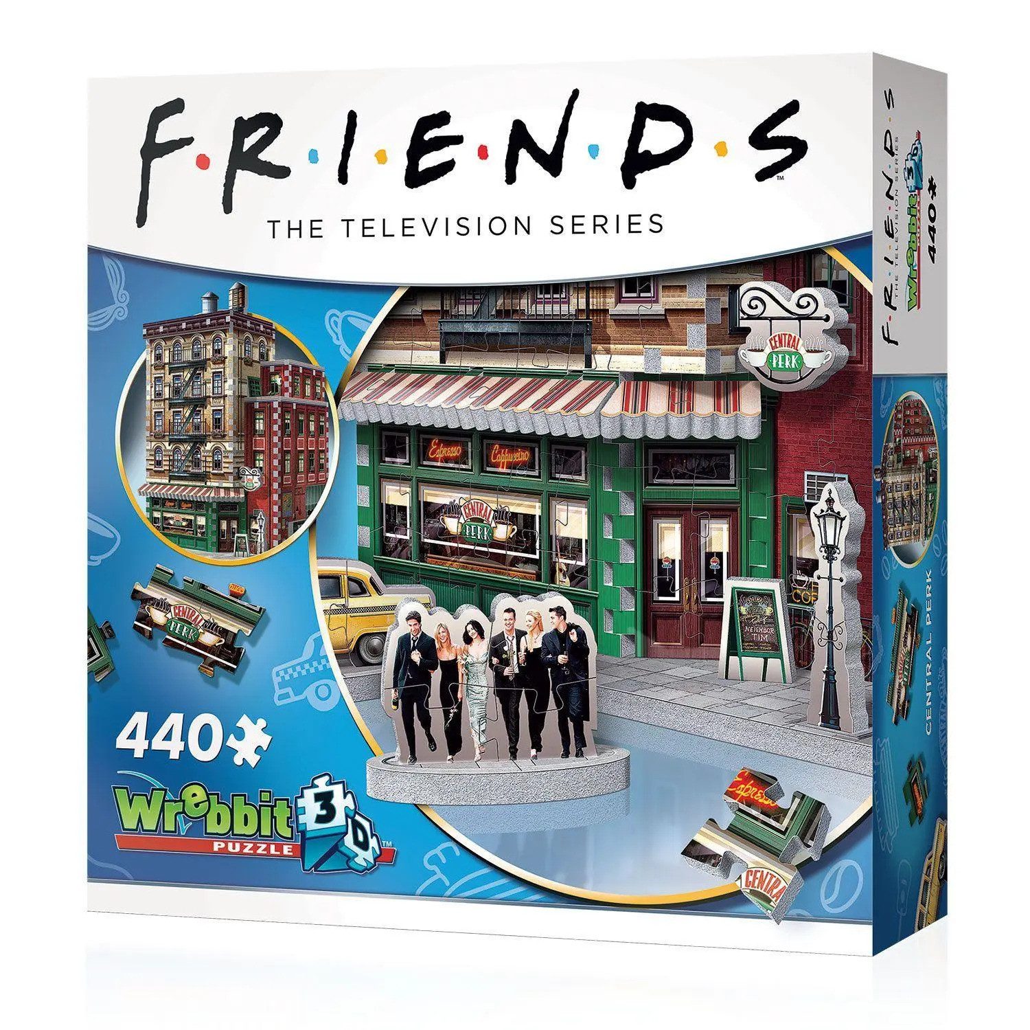 JH-Products Puzzle Friends - Central Perk (440 Teile) - 3D-Puzzle, 440 Puzz günstig online kaufen