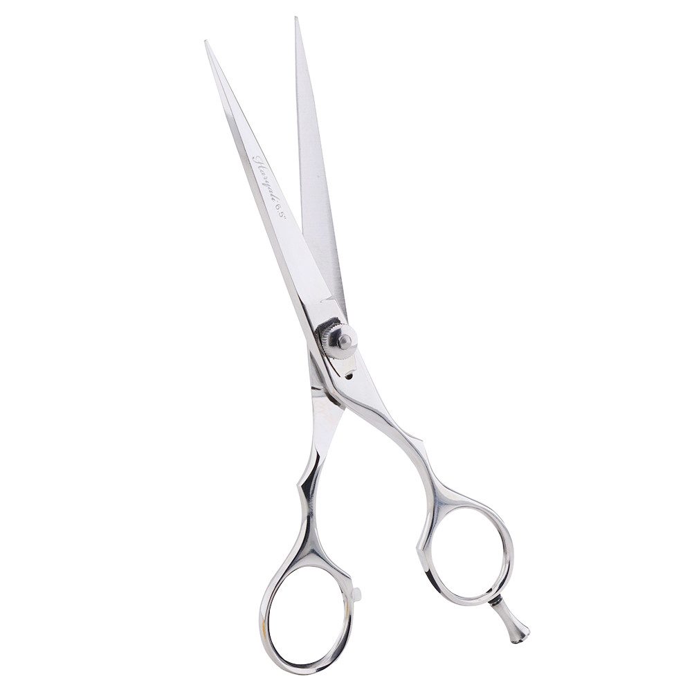 Haryali London Haarschere Friseurschere aus Edelstahl – Professionelle Haarschneideschere 6,5, (Set, 1x Schere), Eine 6,5 Zoll lange Schere ist ideal für den Salon.