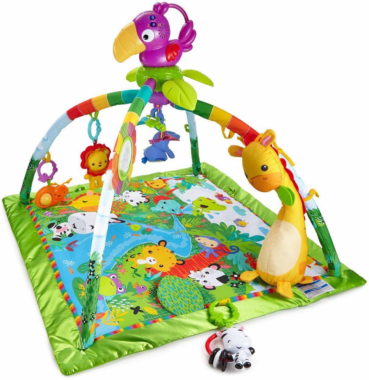 Kinderdecke Fisher-Price Rainforest Erlebnisdecke, Mattel®