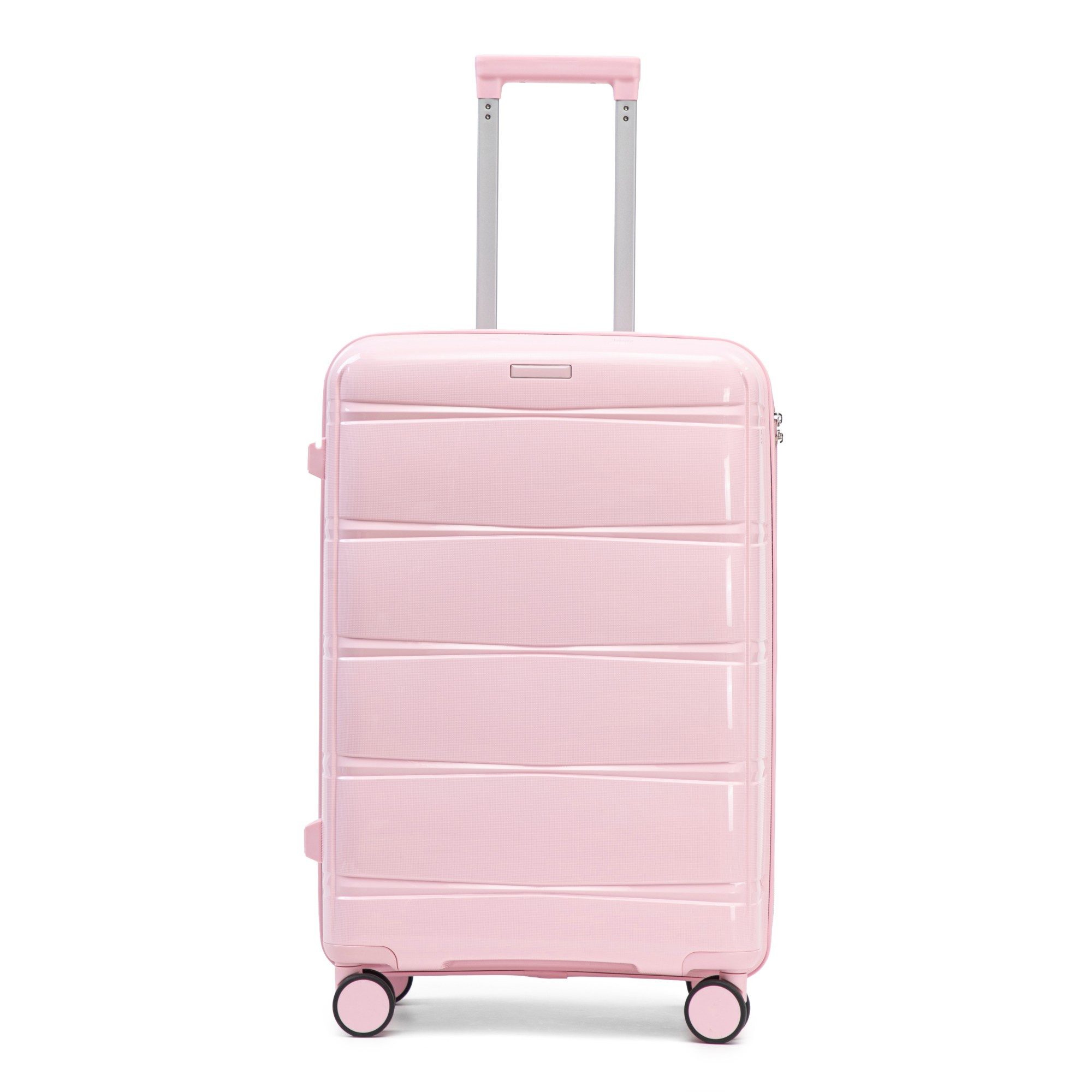 LVHOM Hartschalen-Trolley 20"/24"/28" Koffer, Bonbonfarben, 3-St.&Einzeln erhältlich, leise Rollen, Handgepäck-Trolley/TSA/Trip, Urlaub, Erkundungen, Reisen, Business von LVHOM