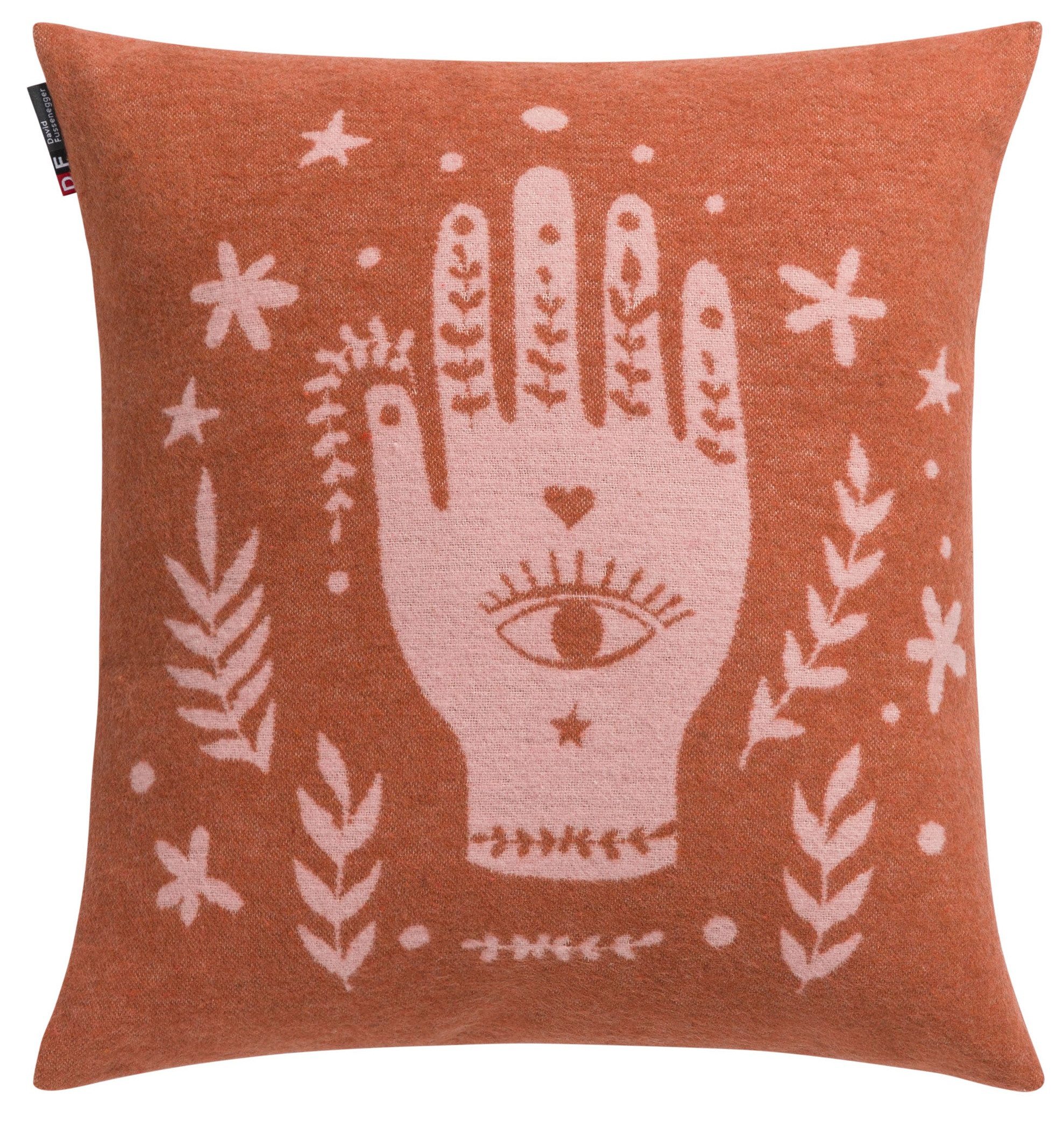 DAVID FUSSENEGGER Kissenhülle Silvretta 'Hand' 40 x 40 cm günstig online kaufen
