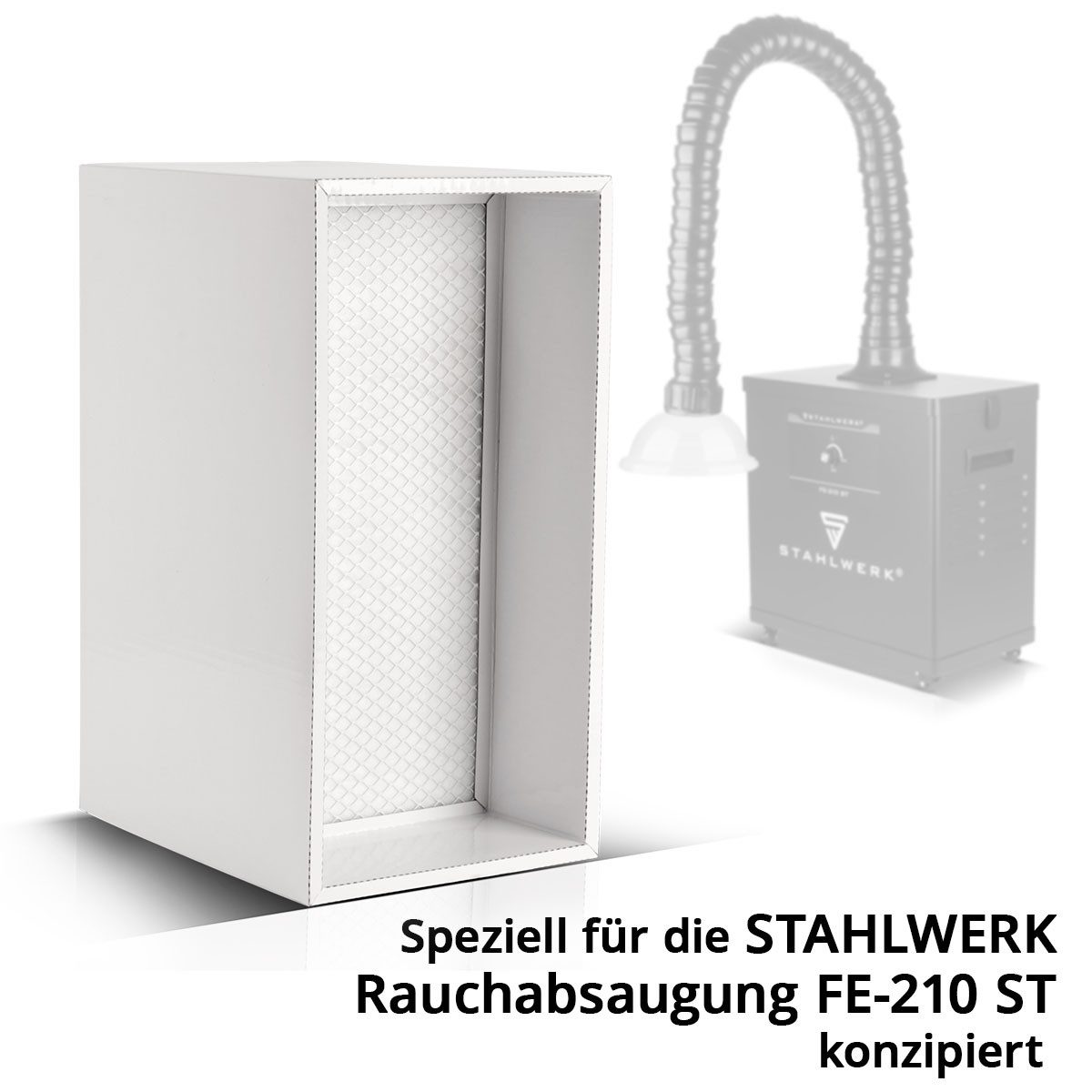 STAHLWERK Absauganlage Aktivkohle Filter Hauptfilter Rauchabsaugung FE-210 ST Ersatzfilter