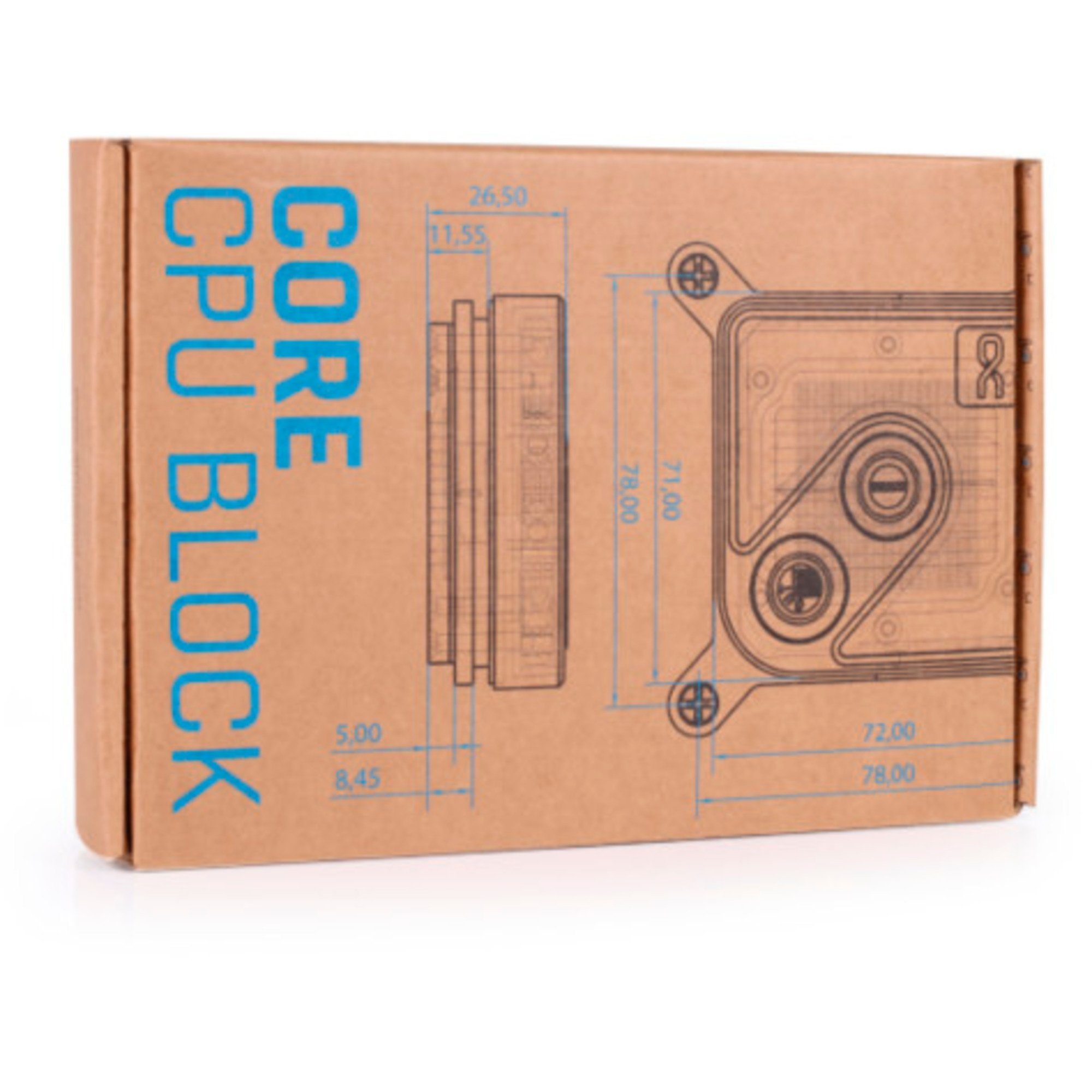 AlphaCool CPU Kühler Alphacool Core 1 Black, CPU-Kühler