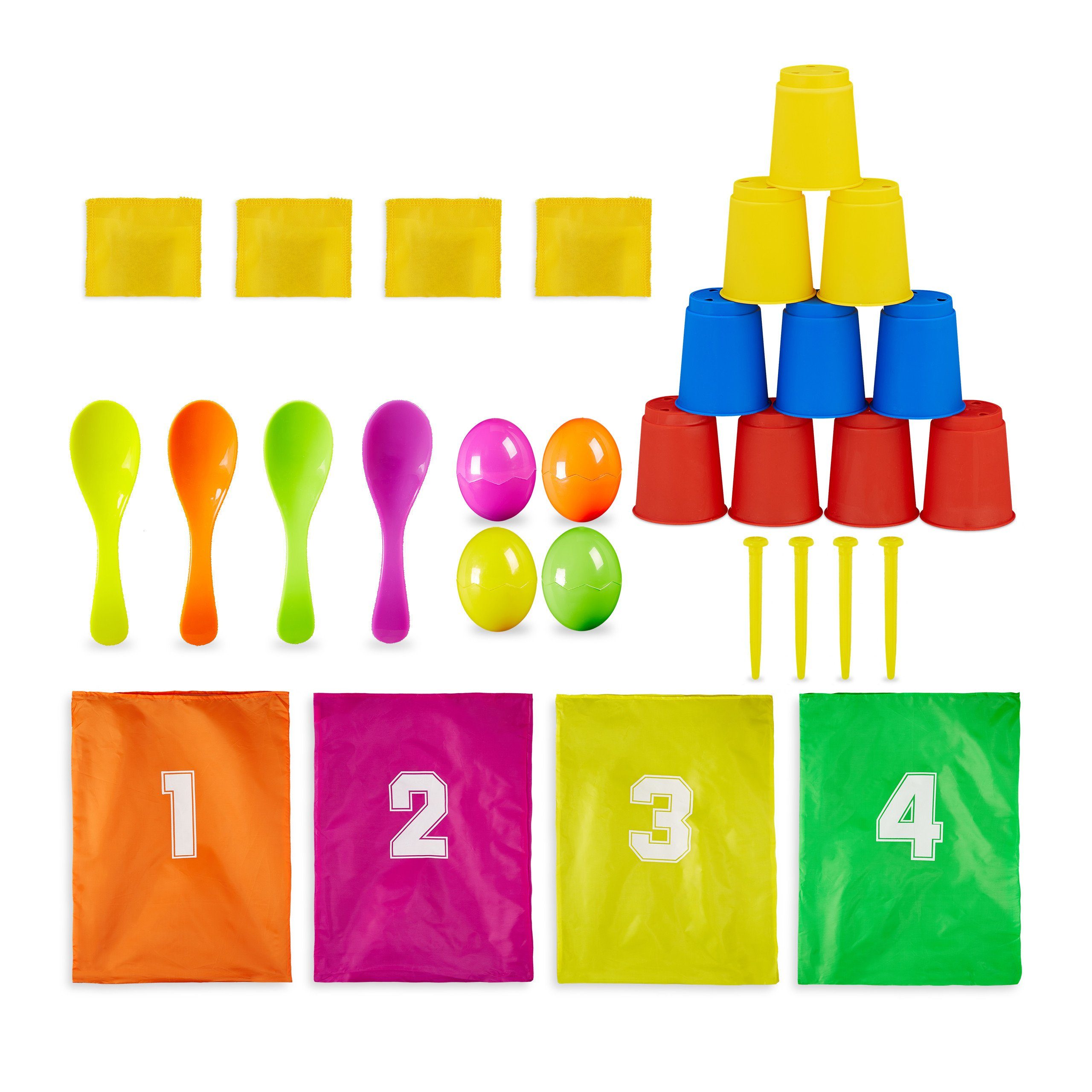 Spielesammlung Kinderparty Spiele 3 in 1 Set