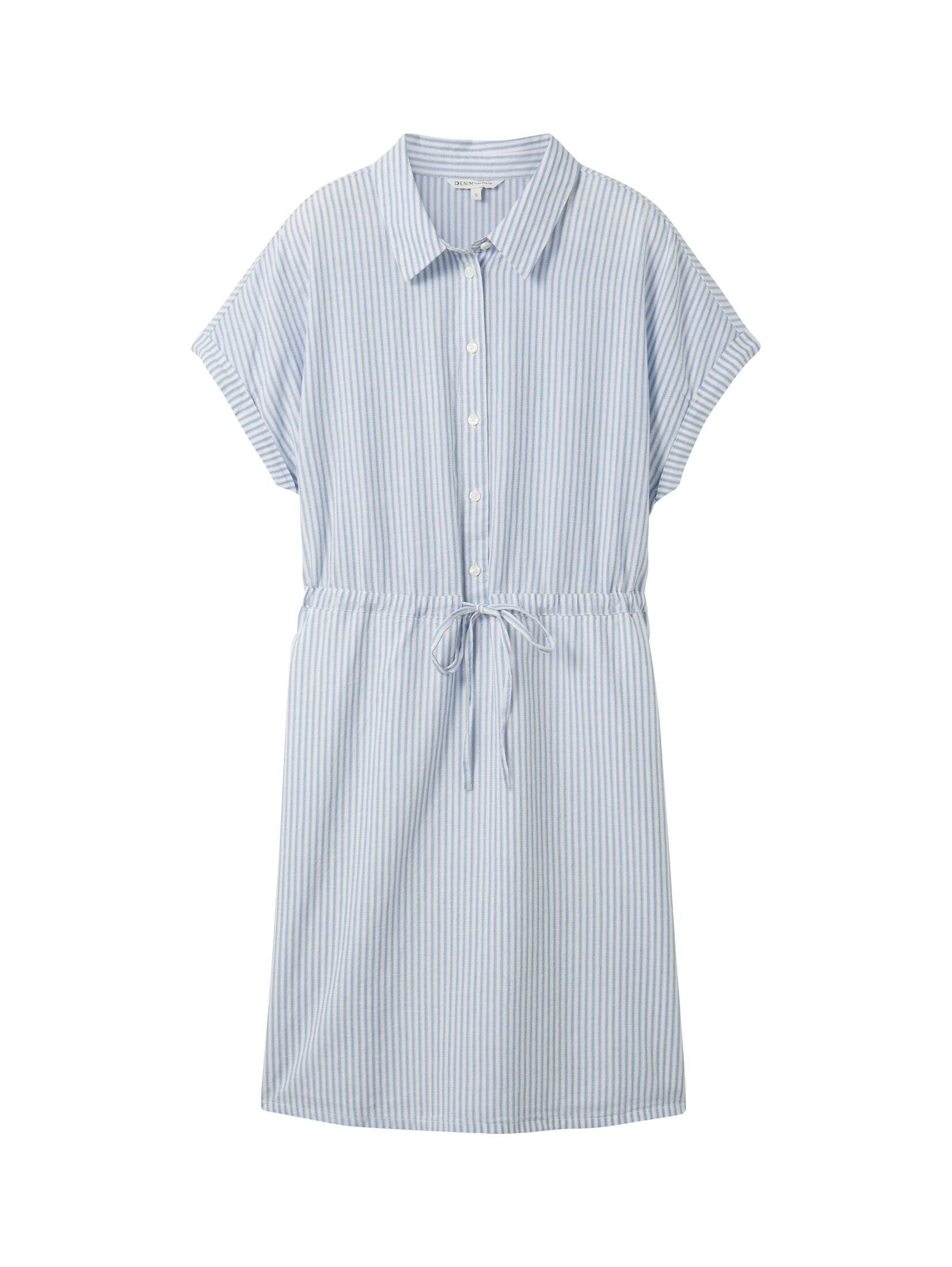 TOM TAILOR Denim Sommerkleid Gestreiftes Minikleid günstig online kaufen