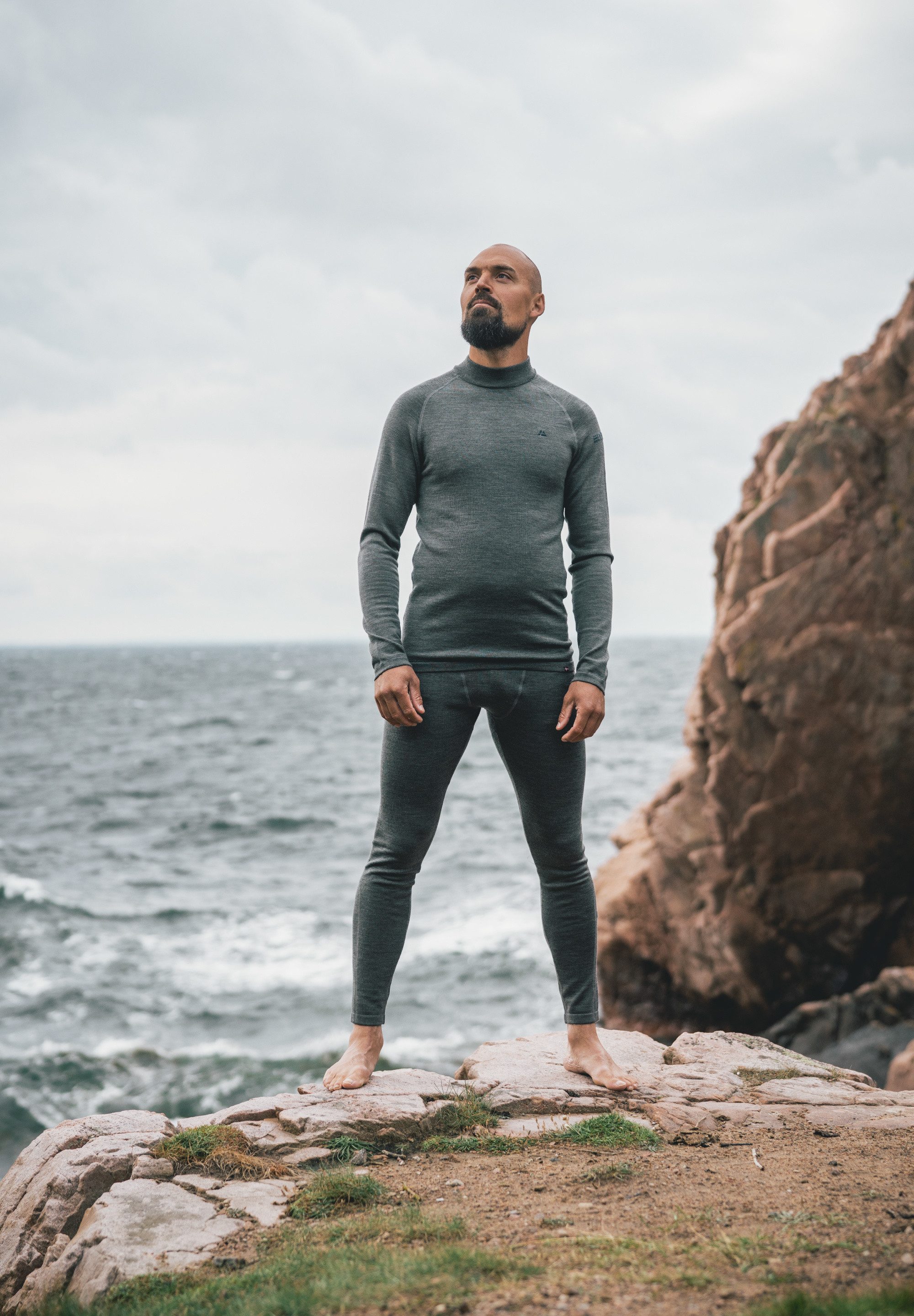 DANISH ENDURANCE Strumpfhose Extreme Merino Premium Merino Thermounterhose Herren, Winter & Skiunterwäsche