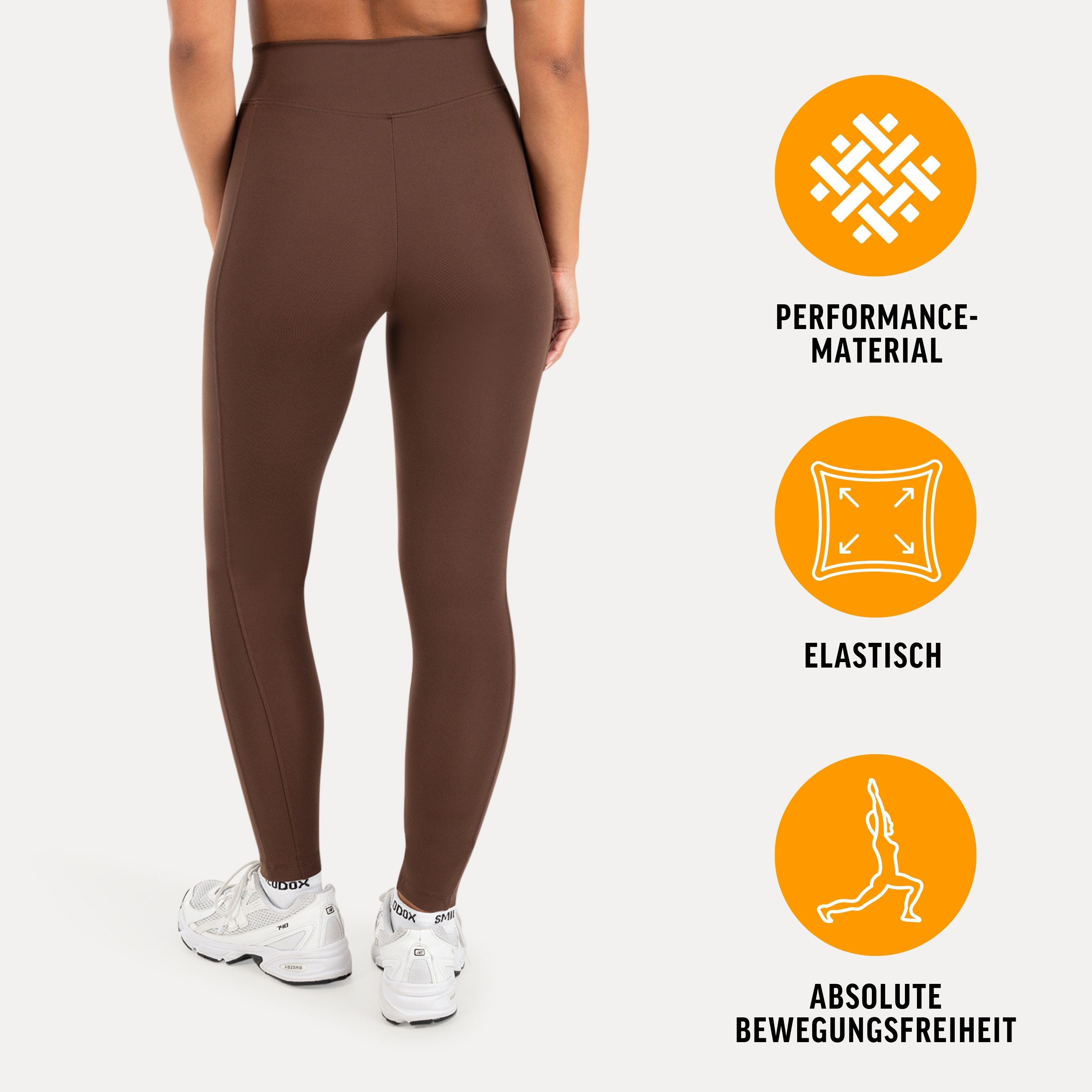 Smilodox Leggings Ravela Damen, Gymhose, Shaped Fit, Fitness, Performance Stretch Shaping Effekt, Stretch, Komfortbund, Squat Fit – Bild 2 von 5