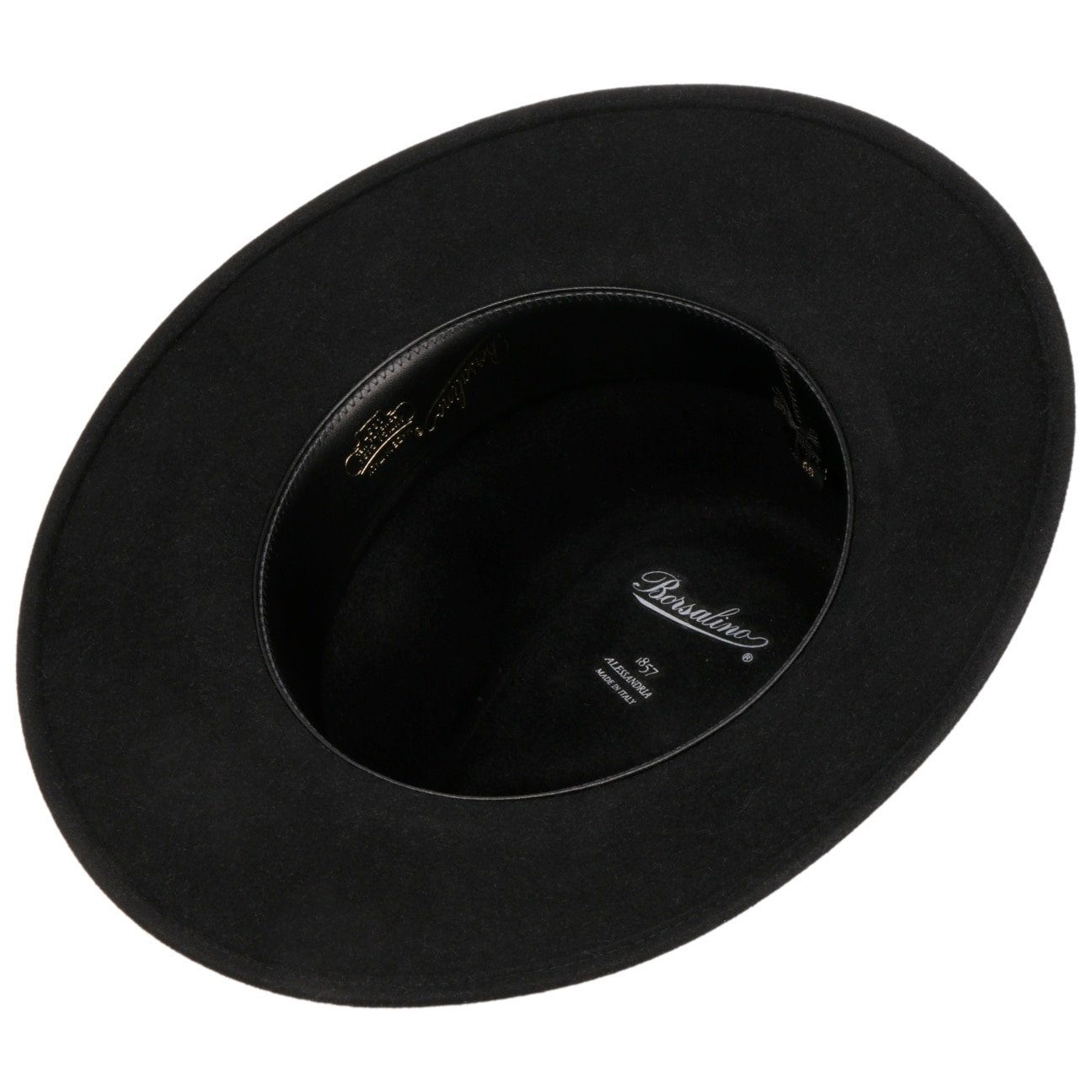 Borsalino Filzhut (1-St) Filzhut mit Futter, Made in Italy