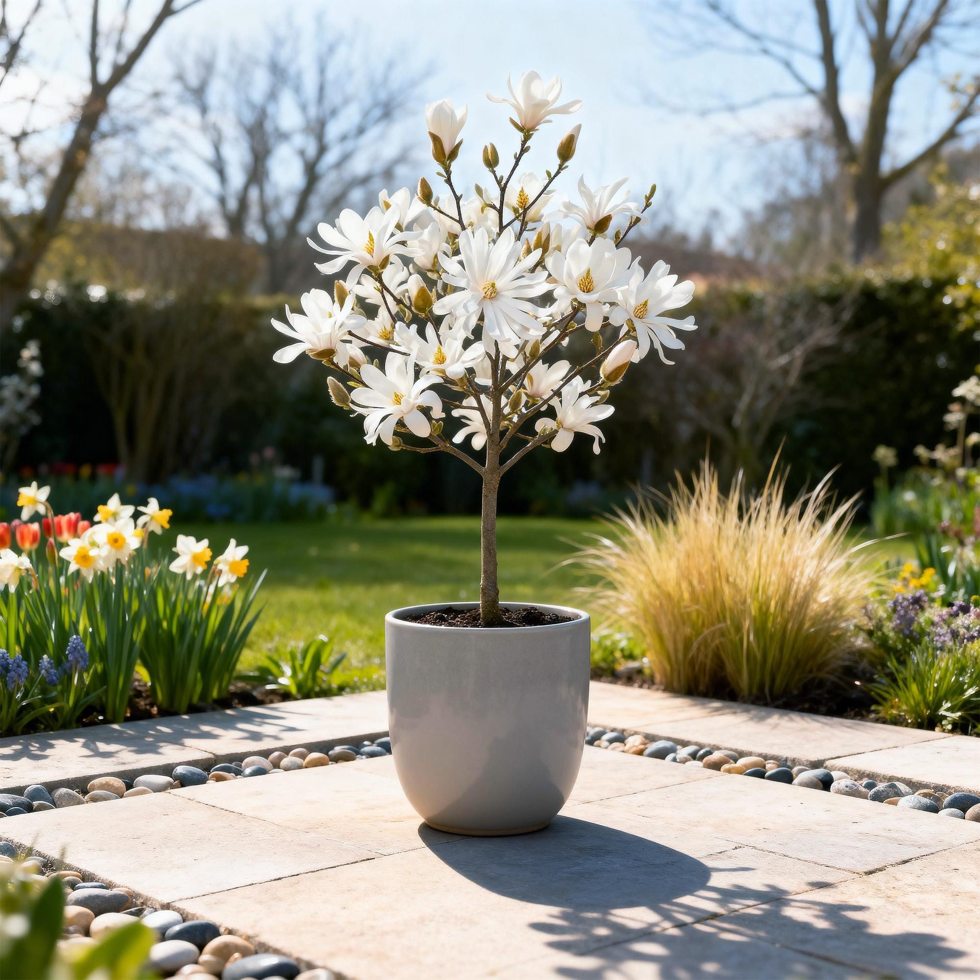 Florora Topfpflanze Magnolia – Magnolie – 90 cm – Topf 19 cm – Bild 4 von 4
